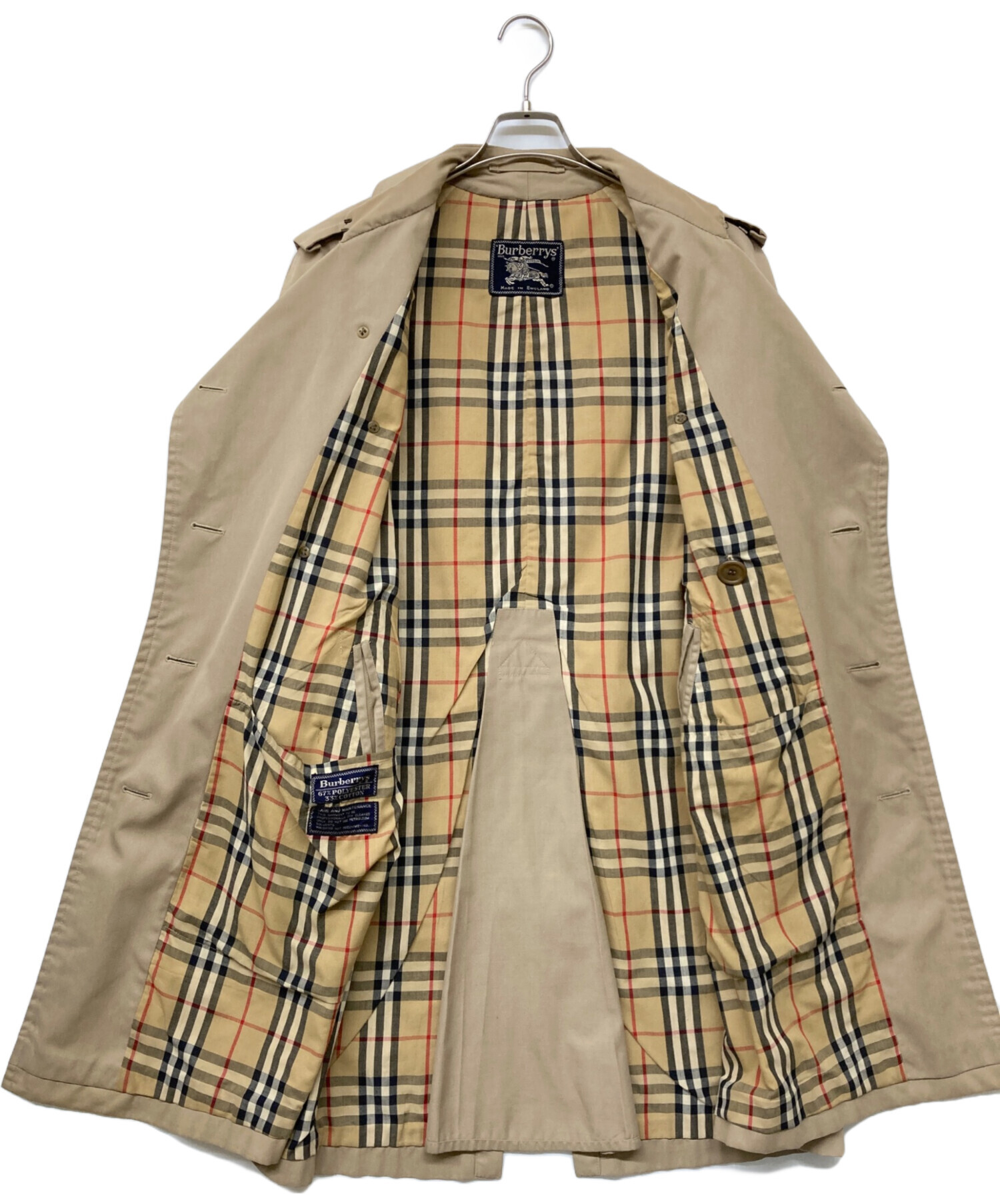 中古・古着通販】Burberry's (バーバリー) 裏地ノバチェックトレンチ