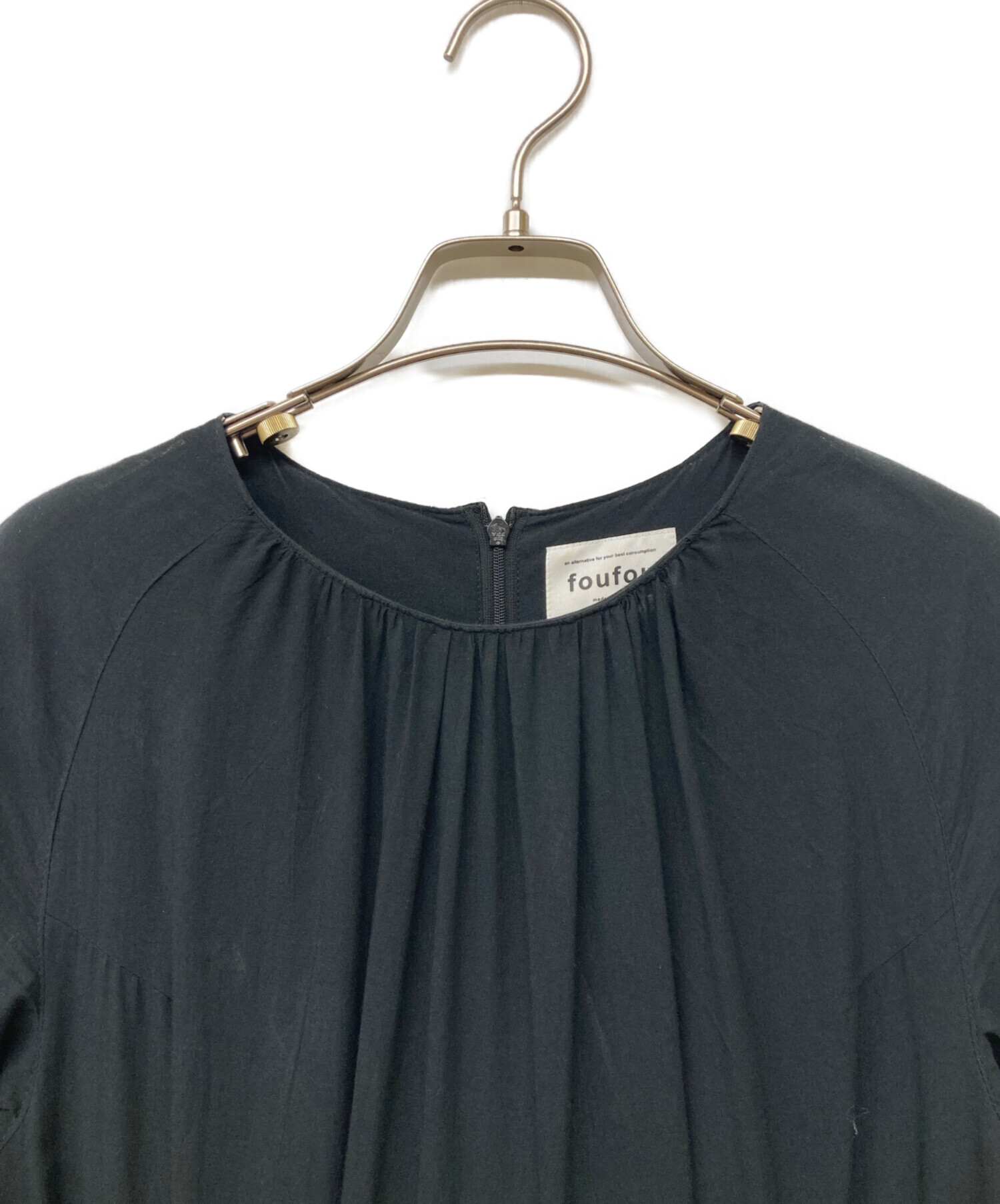中古・古着通販】foufou (フーフー) raglan sleeves tiered dress