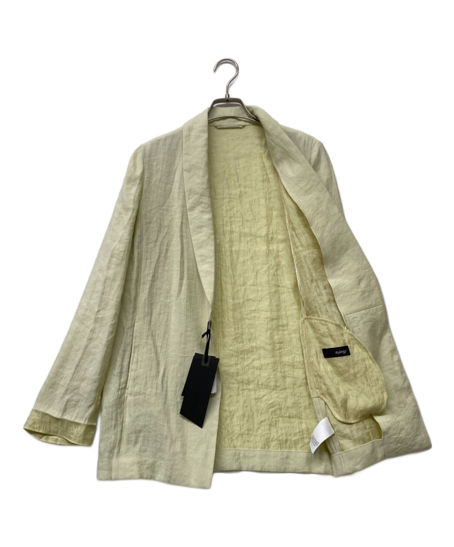 中古・古着通販】styling/ (スタイリング) バックサテンジャケット