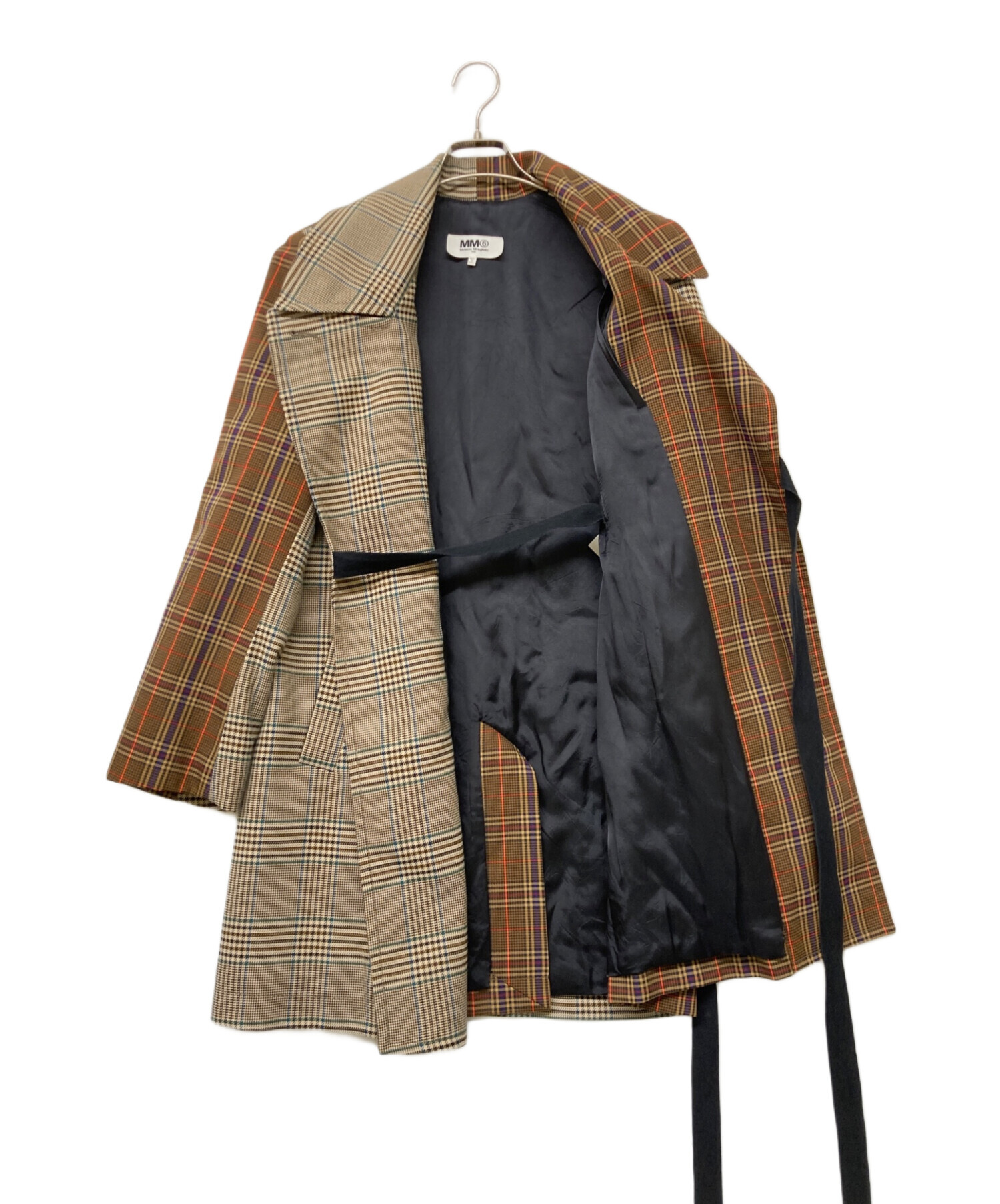 中古・古着通販】MM6 Maison Margiela 19AW MM6 docking Check wrap