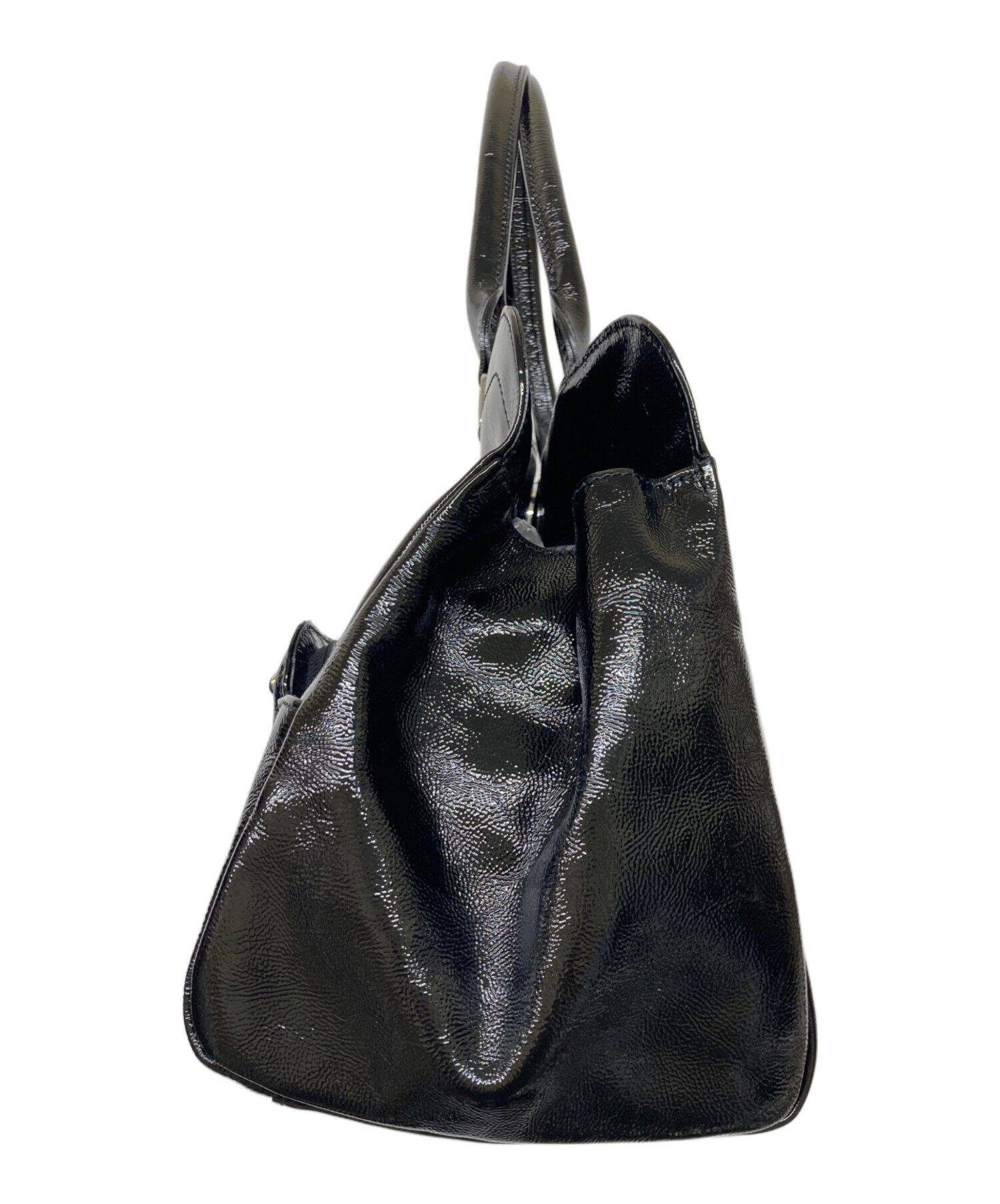 中古・古着通販】LONGCHAMP (ロンシャン) ギャビー パテントレザー 