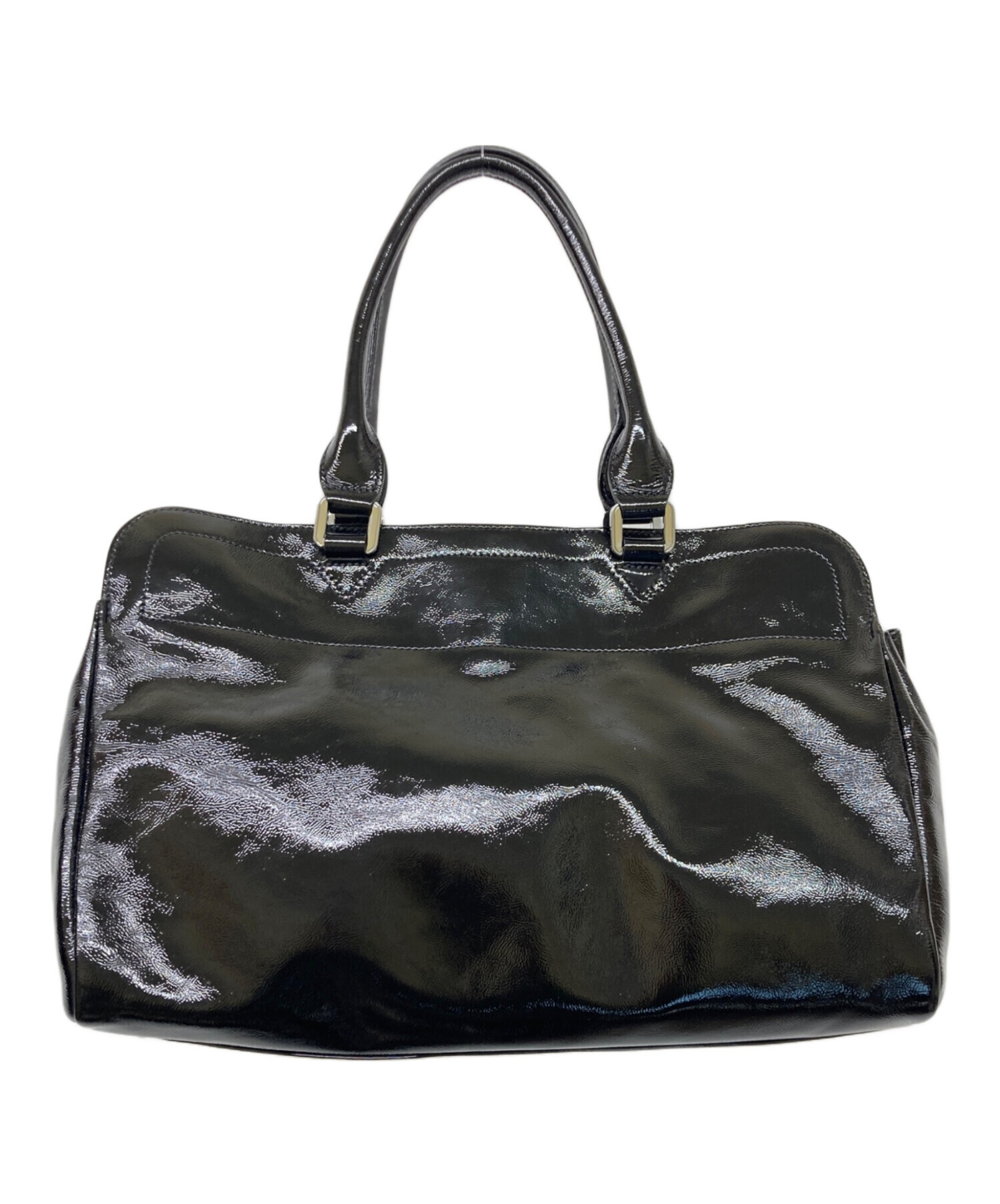 中古・古着通販】LONGCHAMP (ロンシャン) ギャビー パテントレザー 