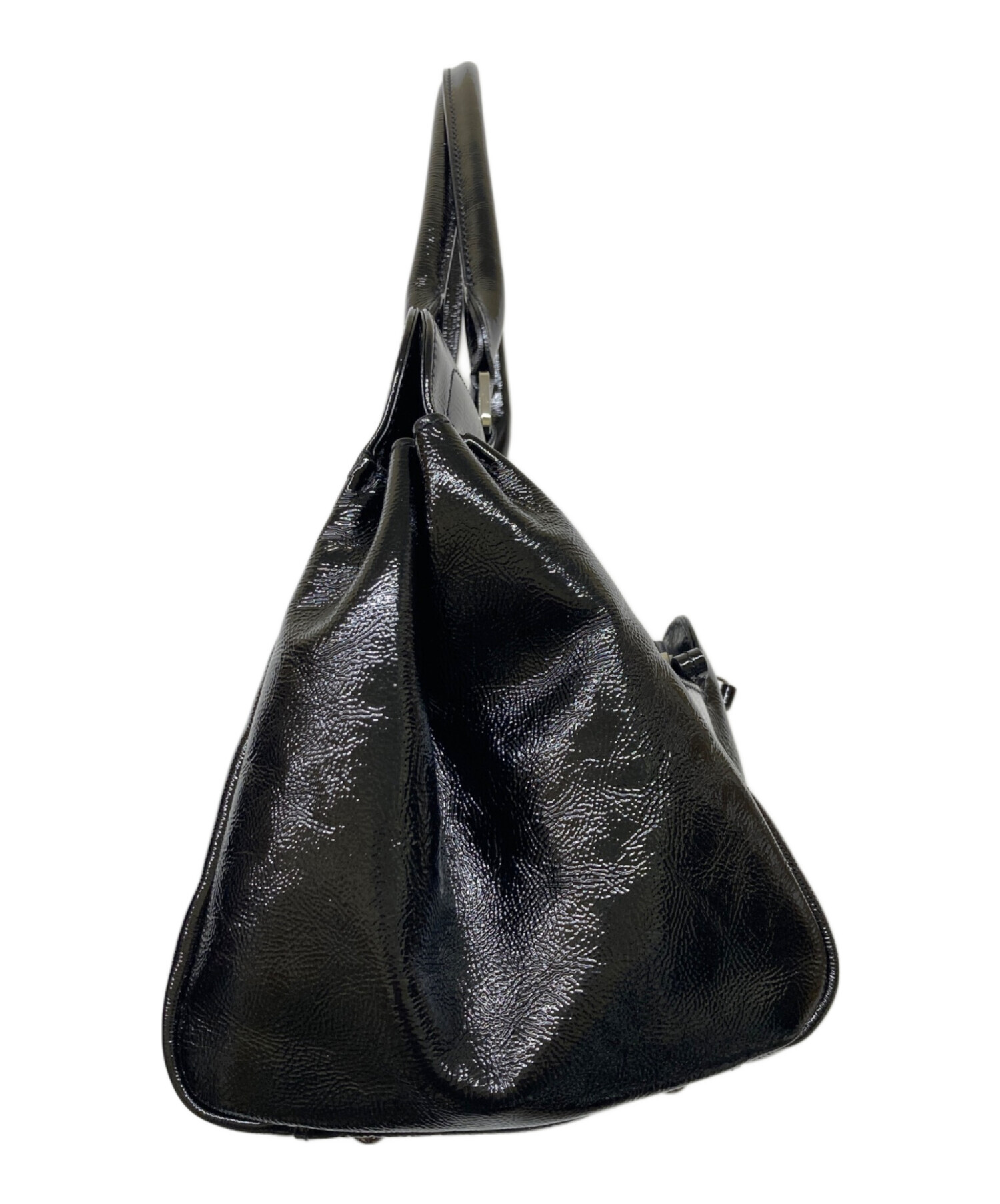 中古・古着通販】LONGCHAMP (ロンシャン) ギャビー パテントレザー