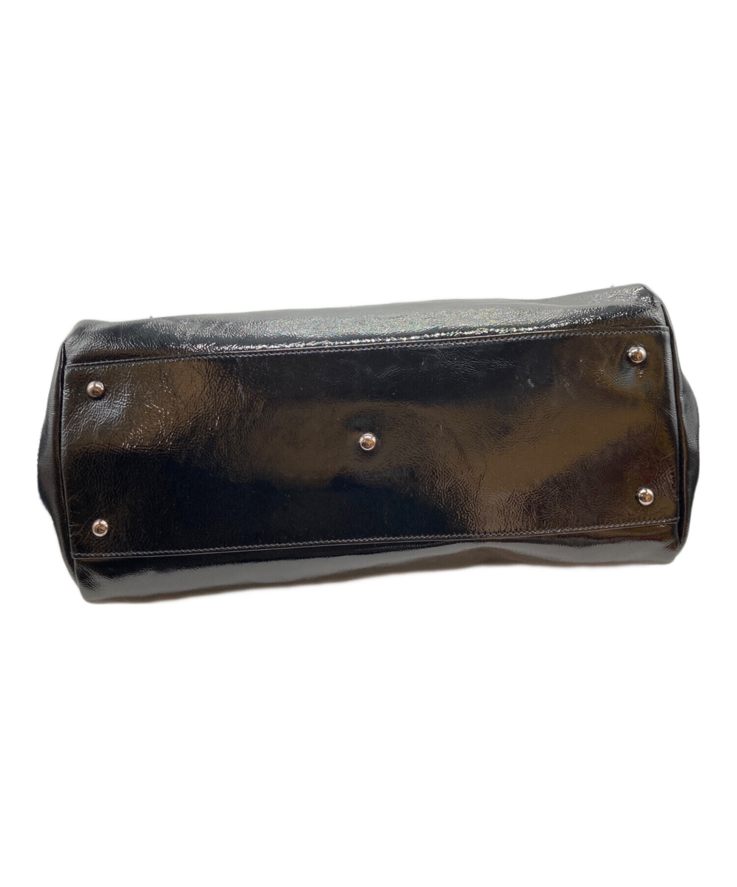 中古・古着通販】LONGCHAMP (ロンシャン) ギャビー パテントレザー 