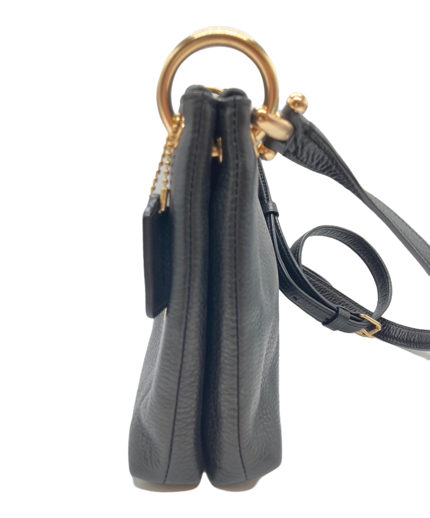 中古・古着通販】COACH (コーチ) ショルダーバッグ ブラック｜ブランド