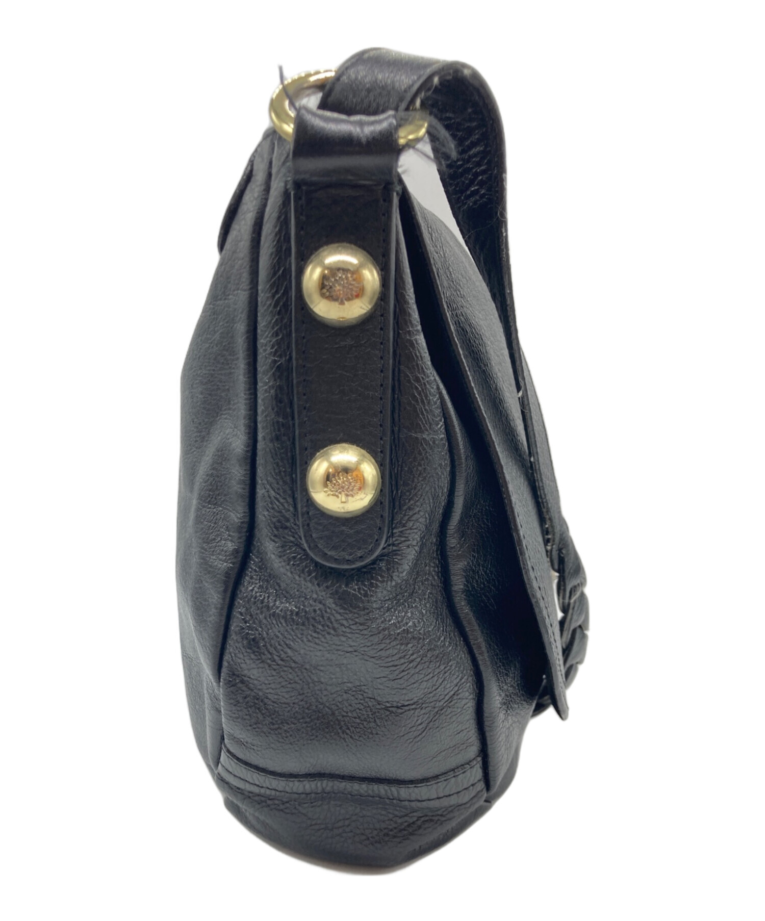 中古・古着通販】MULBERRY (マルベリー) フラップレザーショルダー 