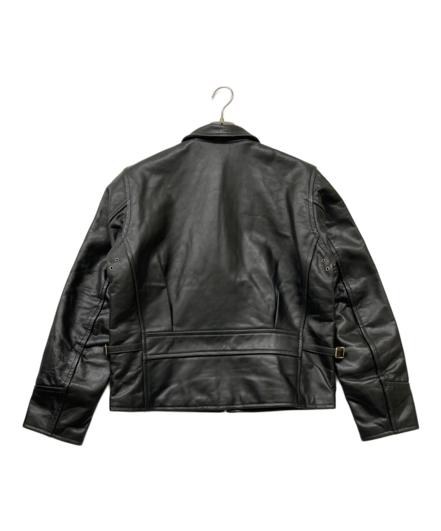 GRAMAN COWHIDE シングルライダース 本革 牛革 カウハイド 古着 中古・古着通販】GRAMAN (グラマン) ステアハイドレザーシングル