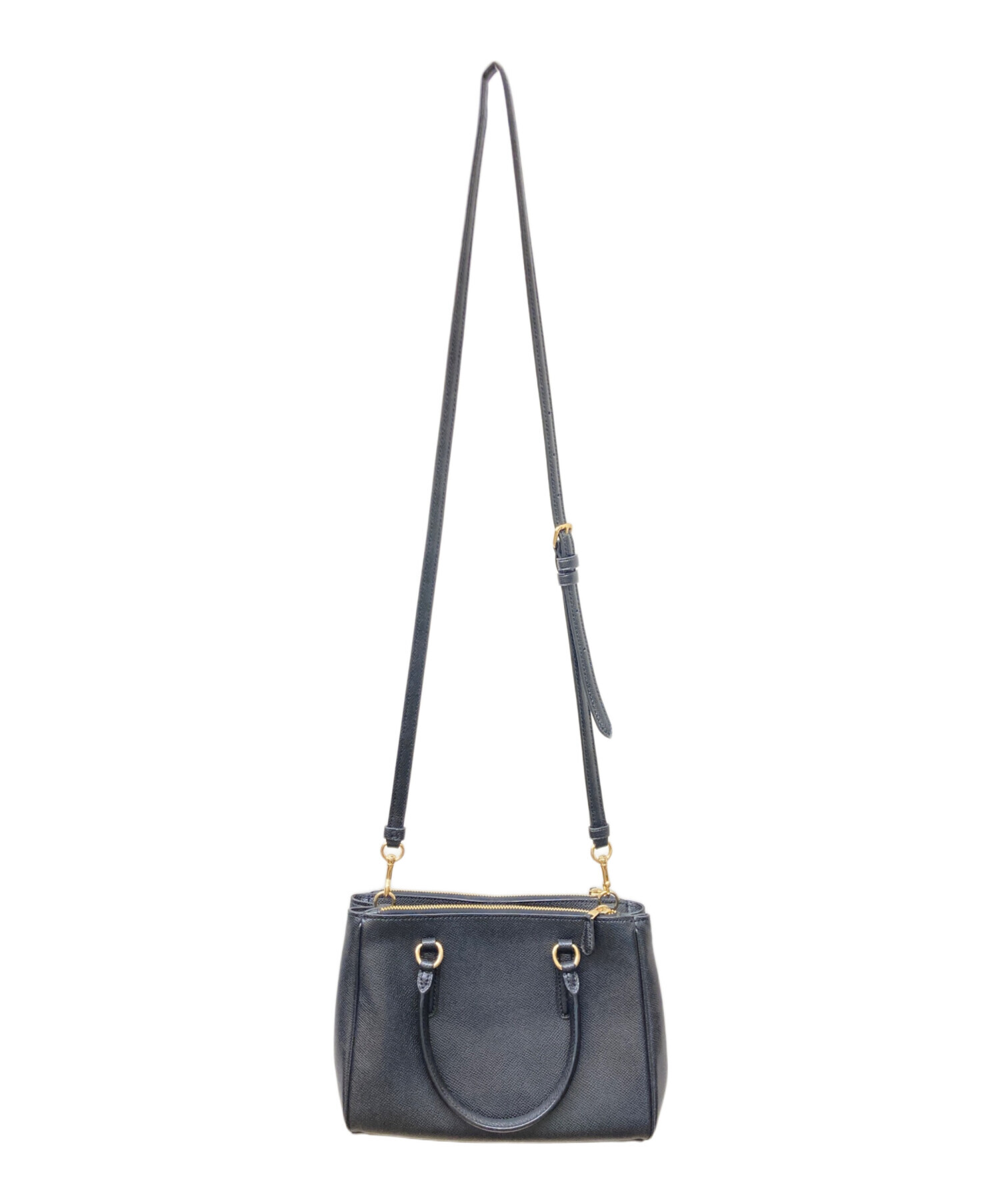 中古・古着通販】COACH (コーチ) ミニ サリー キャリーオール ブラック