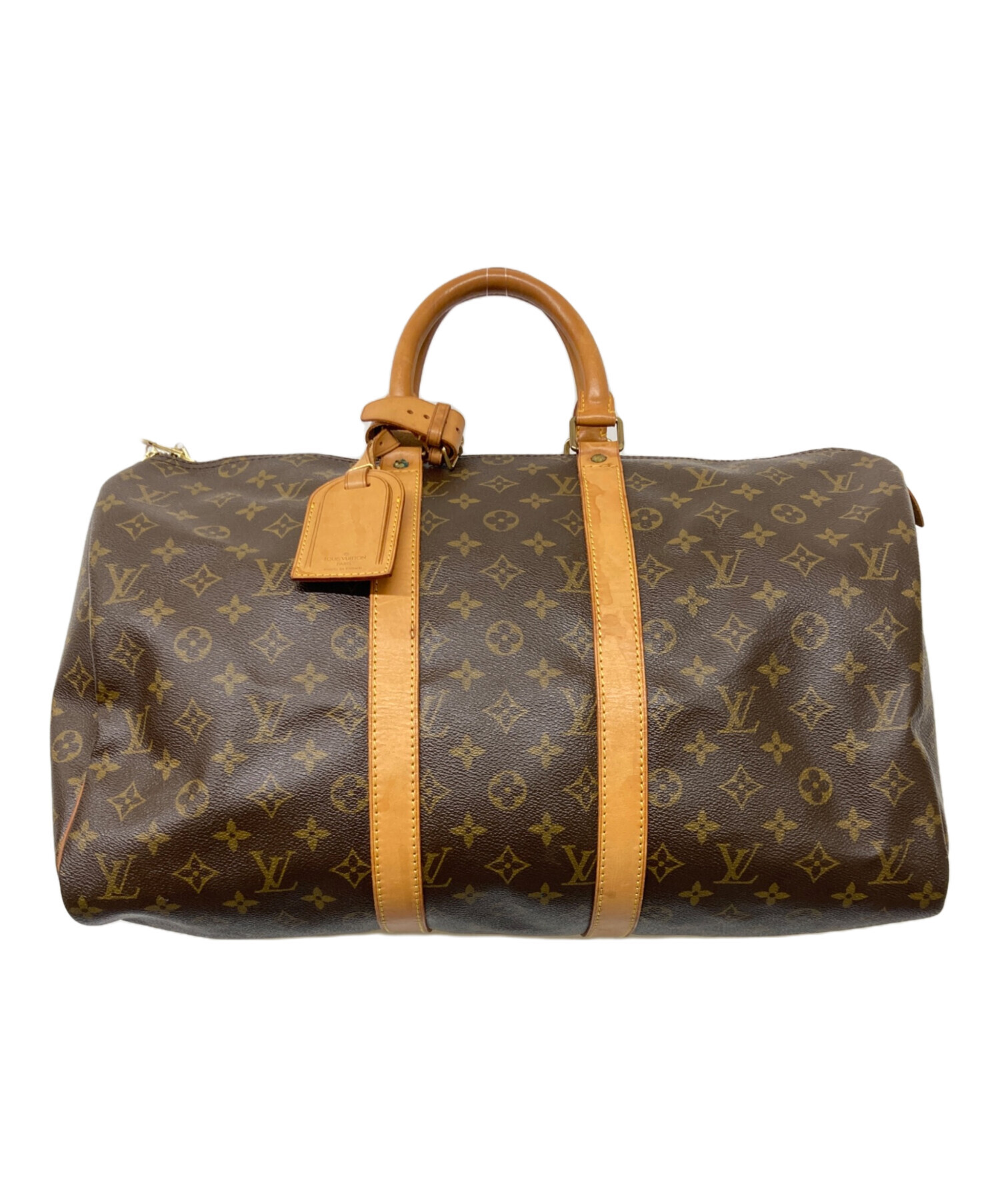 Louis Vuitton ルイヴィトン キーポル45 モノグラム 付属あり美品 中古・古着通販】LOUIS VUITTON (ルイ ヴィトン) モノグラム キーポル