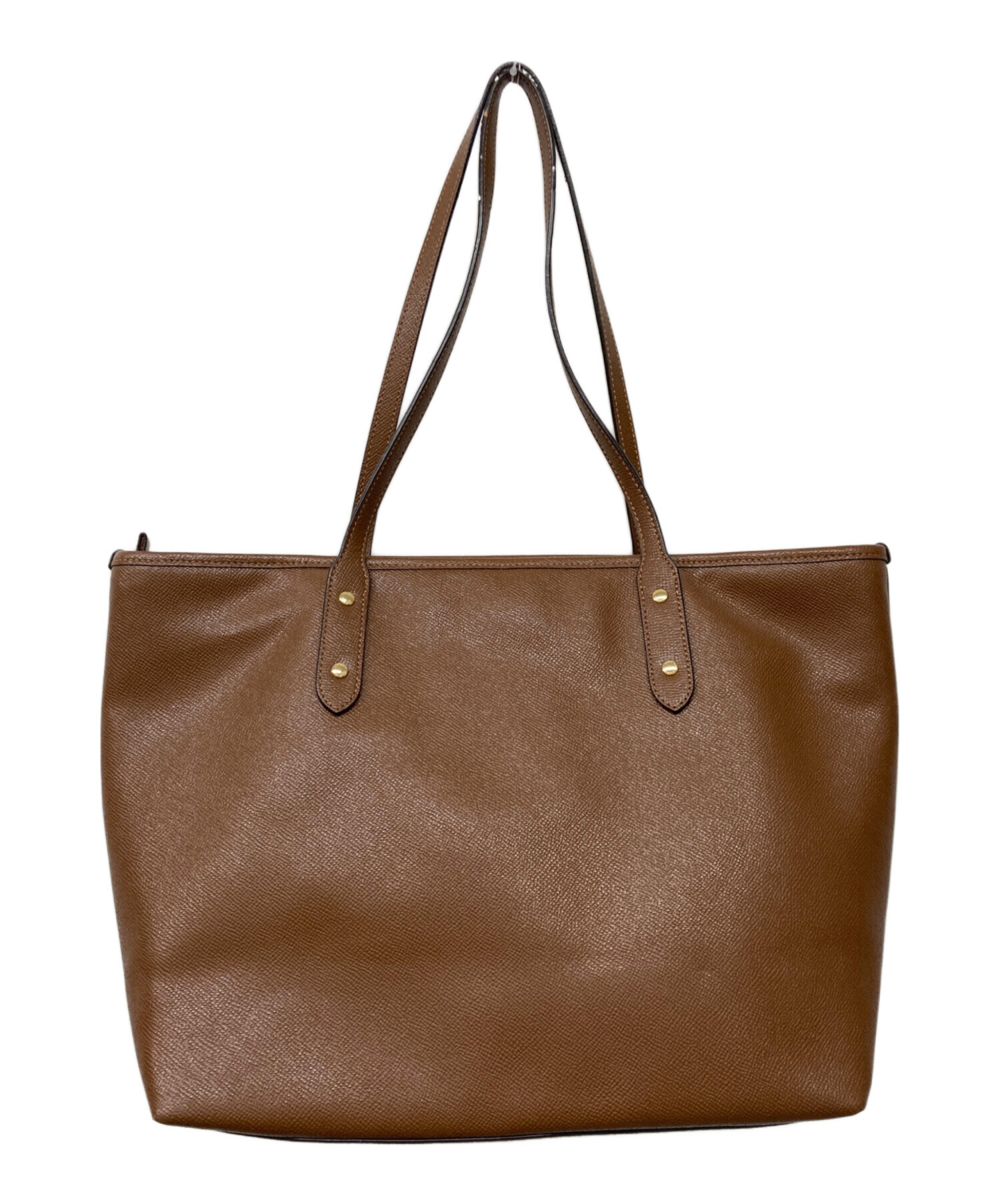 中古・古着通販】COACH (コーチ) シティジップトート ブラウン 