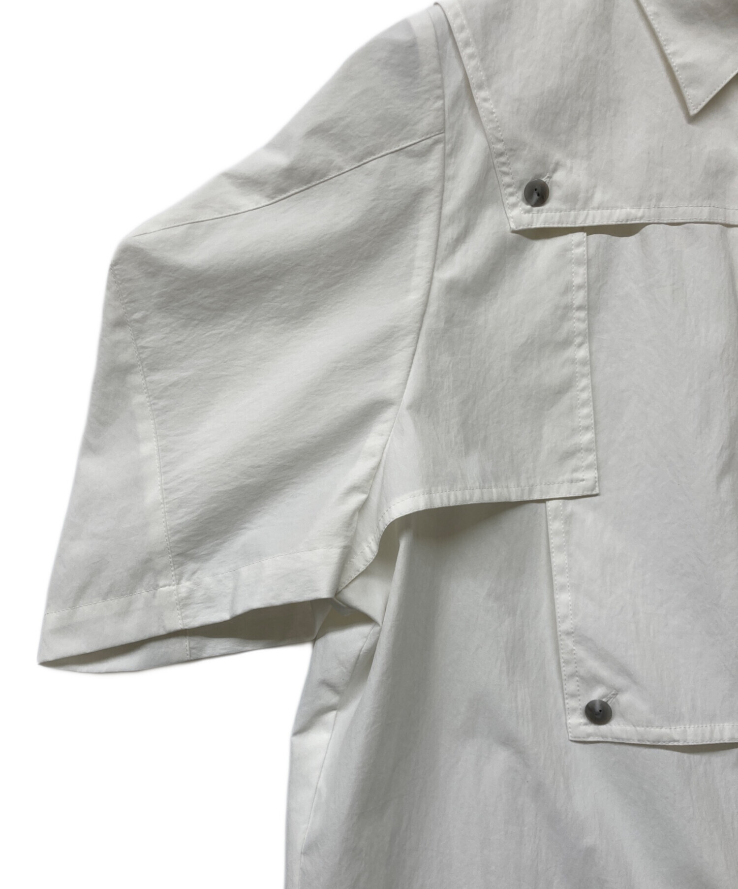 中古・古着通販】nagonstans (ナゴンスタンス) 3/4-sleeves shirt