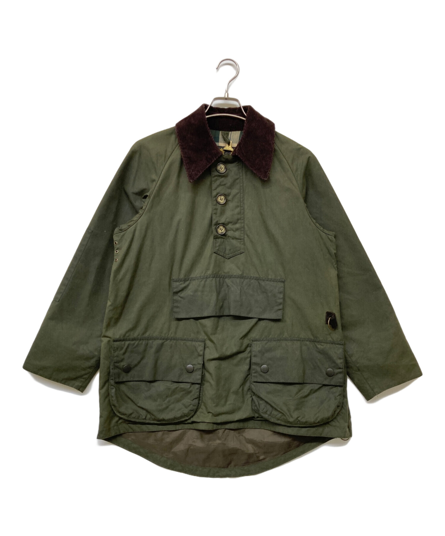 中古・古着通販】Barbour (バブアー) NEWLONGSHOREMAN グリーン サイズ