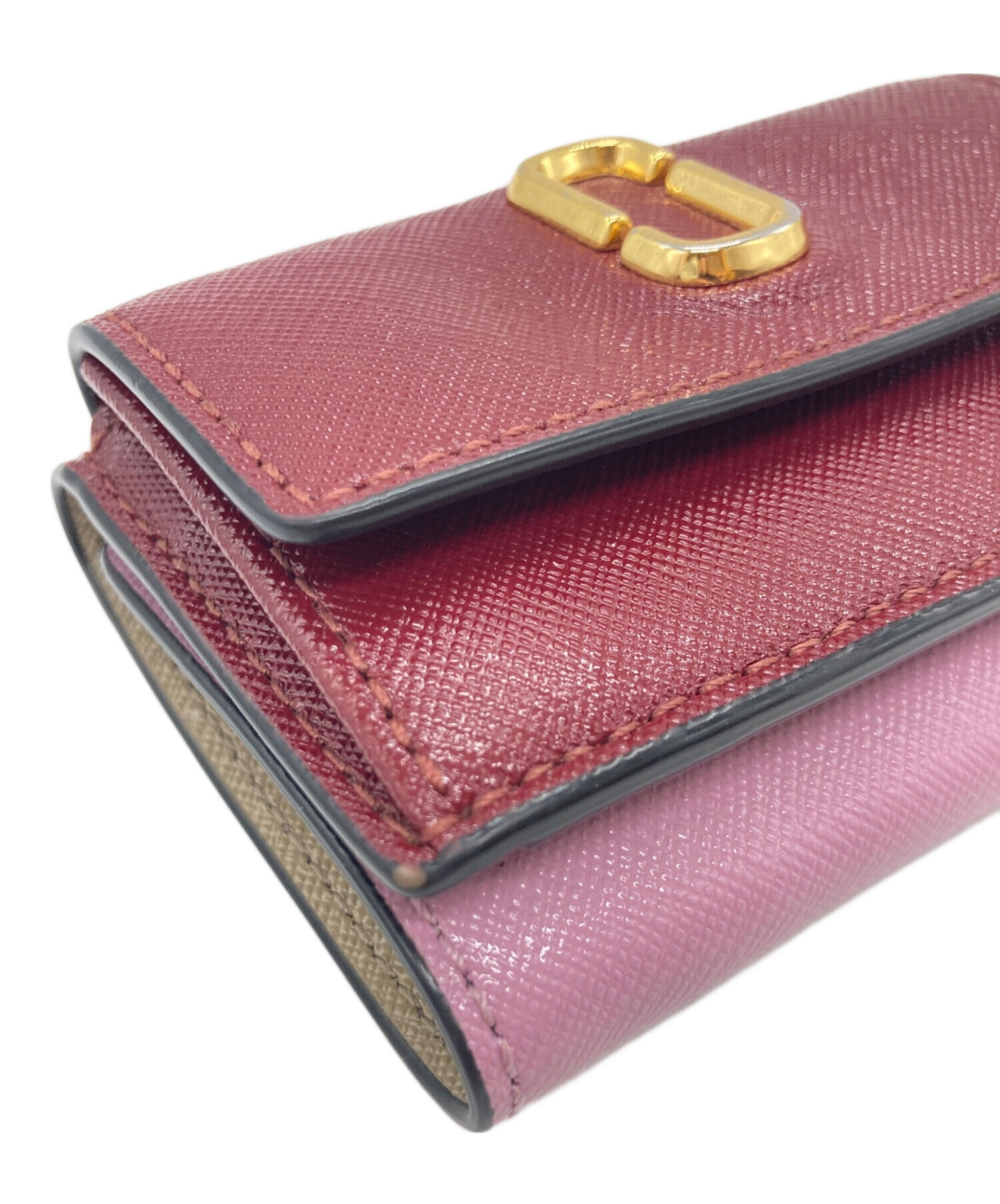 財布(マークジェイコブス)新品 正規品　THE SNAPSHOT DTM マークジェイコブス Marc Jacobs 二つ折り財布 DTM ザ スナップ