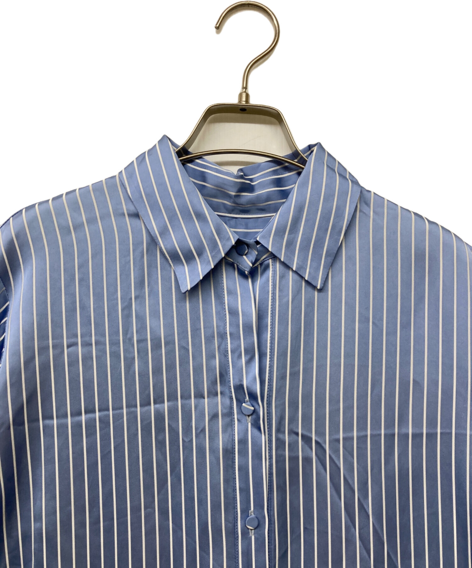 中古・古着通販】MYLAN (マイラン) Bi-Color Stripe Shirt Dress(バイ
