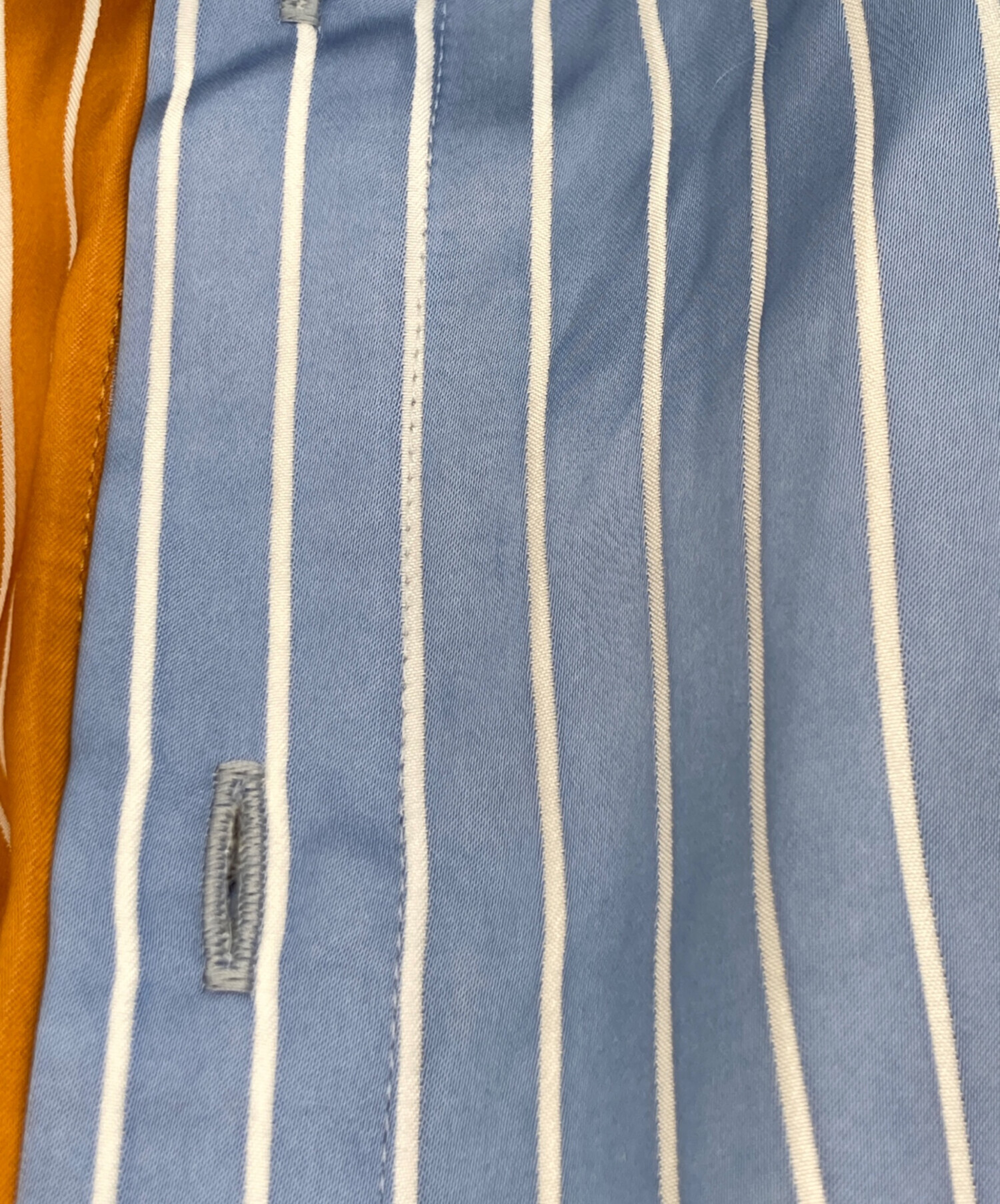 中古・古着通販】MYLAN (マイラン) Bi-Color Stripe Shirt Dress(バイ