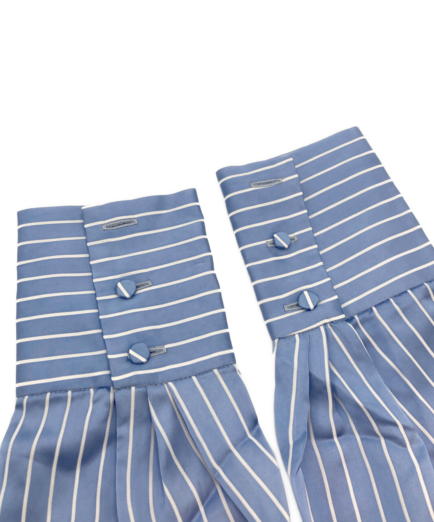 中古・古着通販】MYLAN (マイラン) Bi-Color Stripe Shirt Dress(バイ