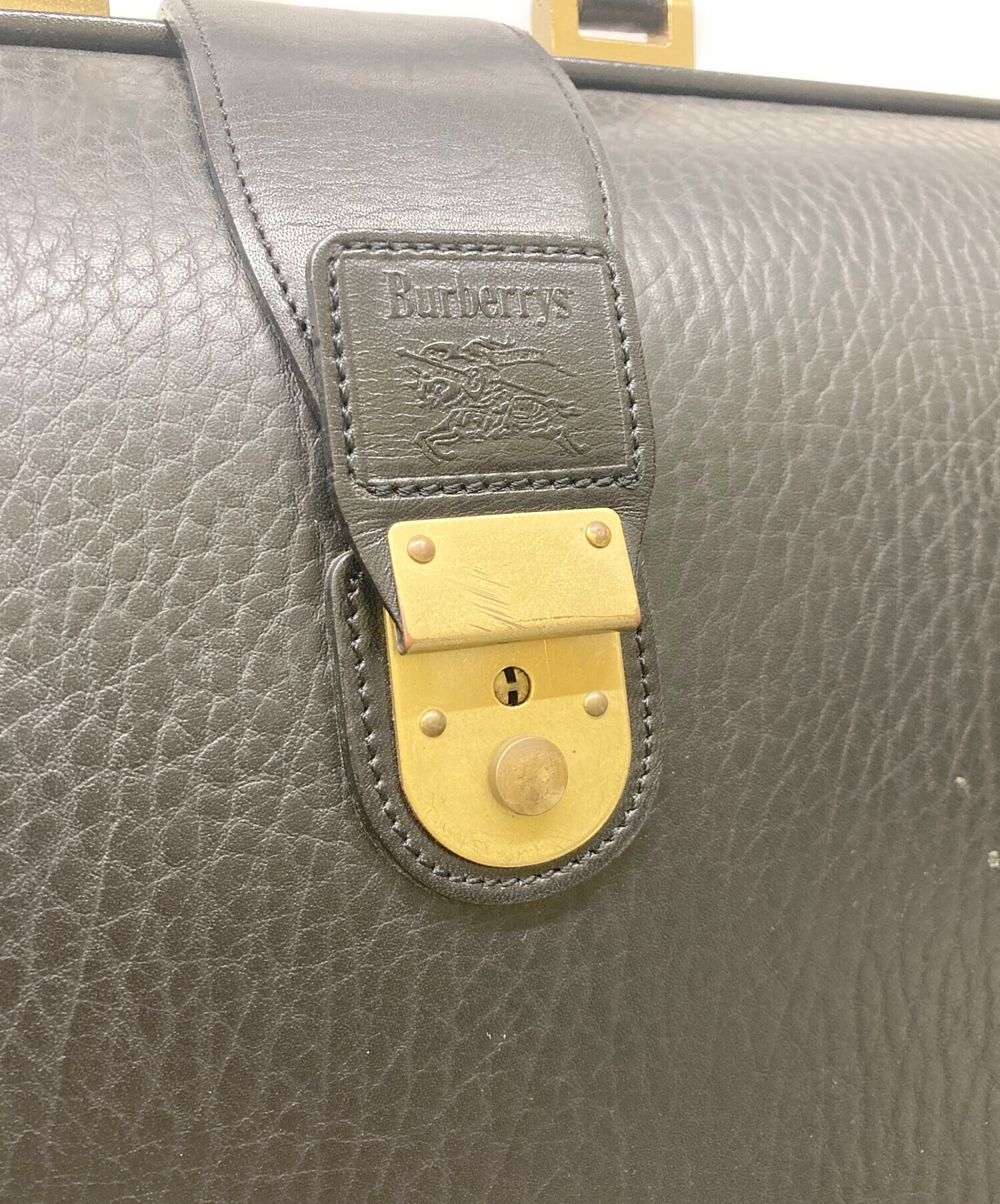 中古・古着通販】Burberry's (バーバリー) ダレスバッグ ブラック