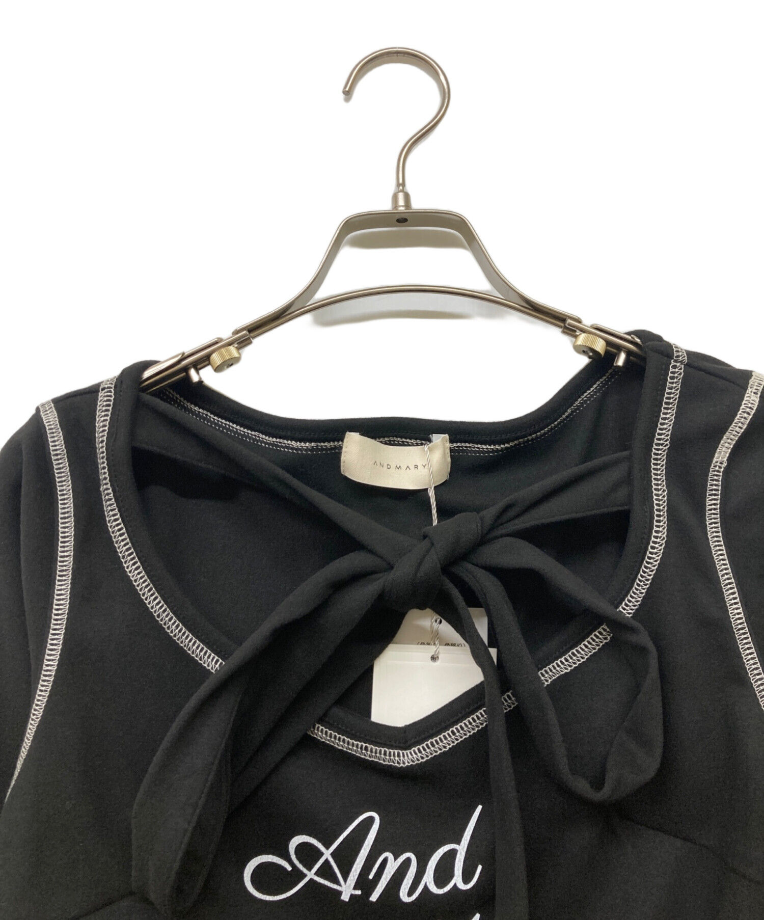 中古・古着通販】ANDMARY (アンドマリー) Judy set up ブラック サイズ