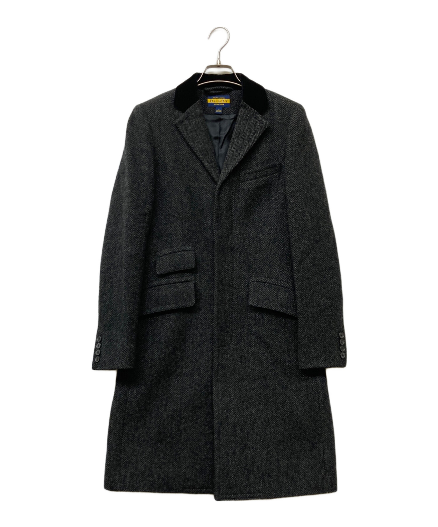 Ralph Lauren ダークグレー チェスターコート 中古・古着通販】Rugby Ralph Lauren (ラグビーラルフローレン