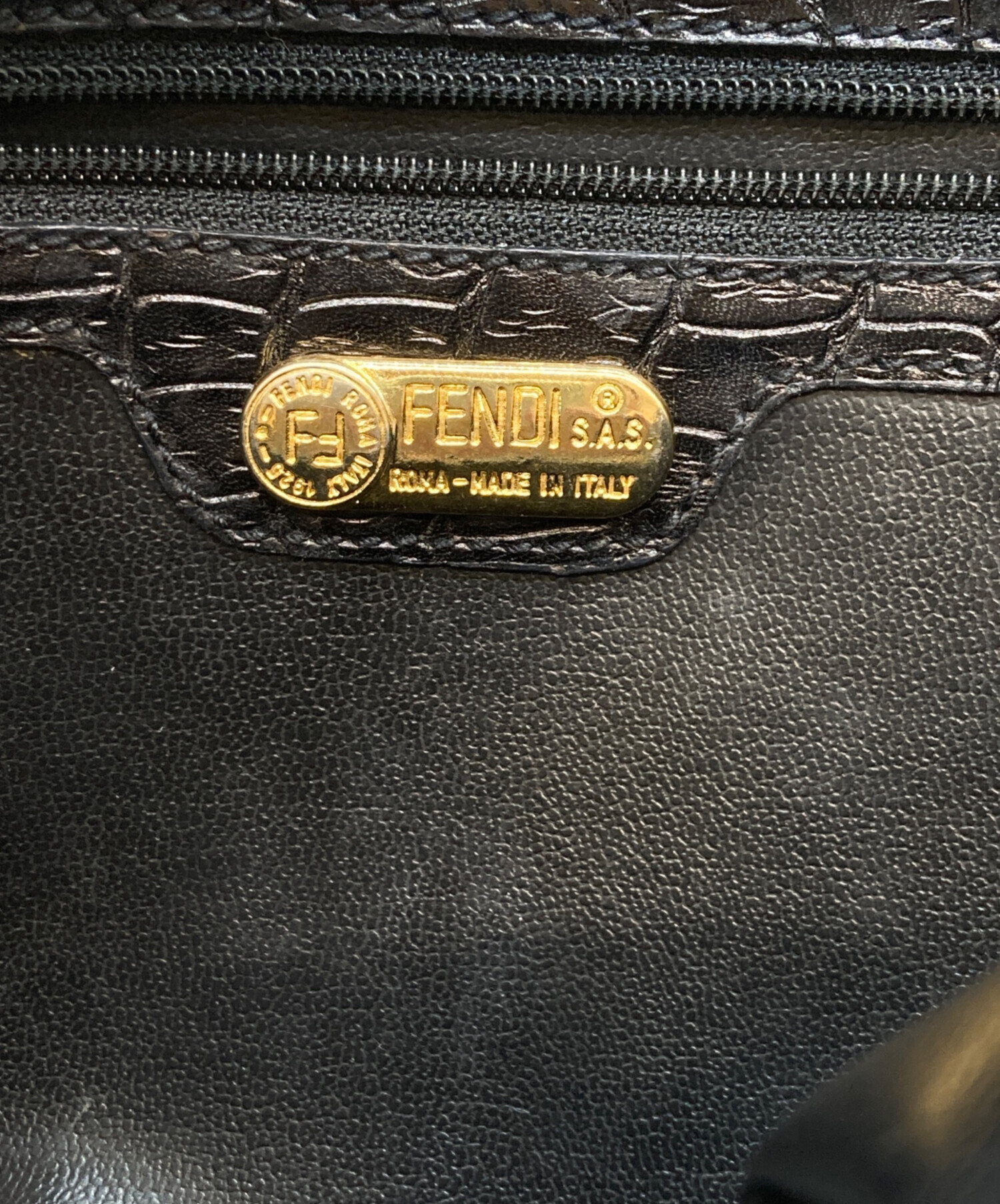 中古・古着通販】OLD FENDI (オールドフェンディ) ヴィンテージレザー 