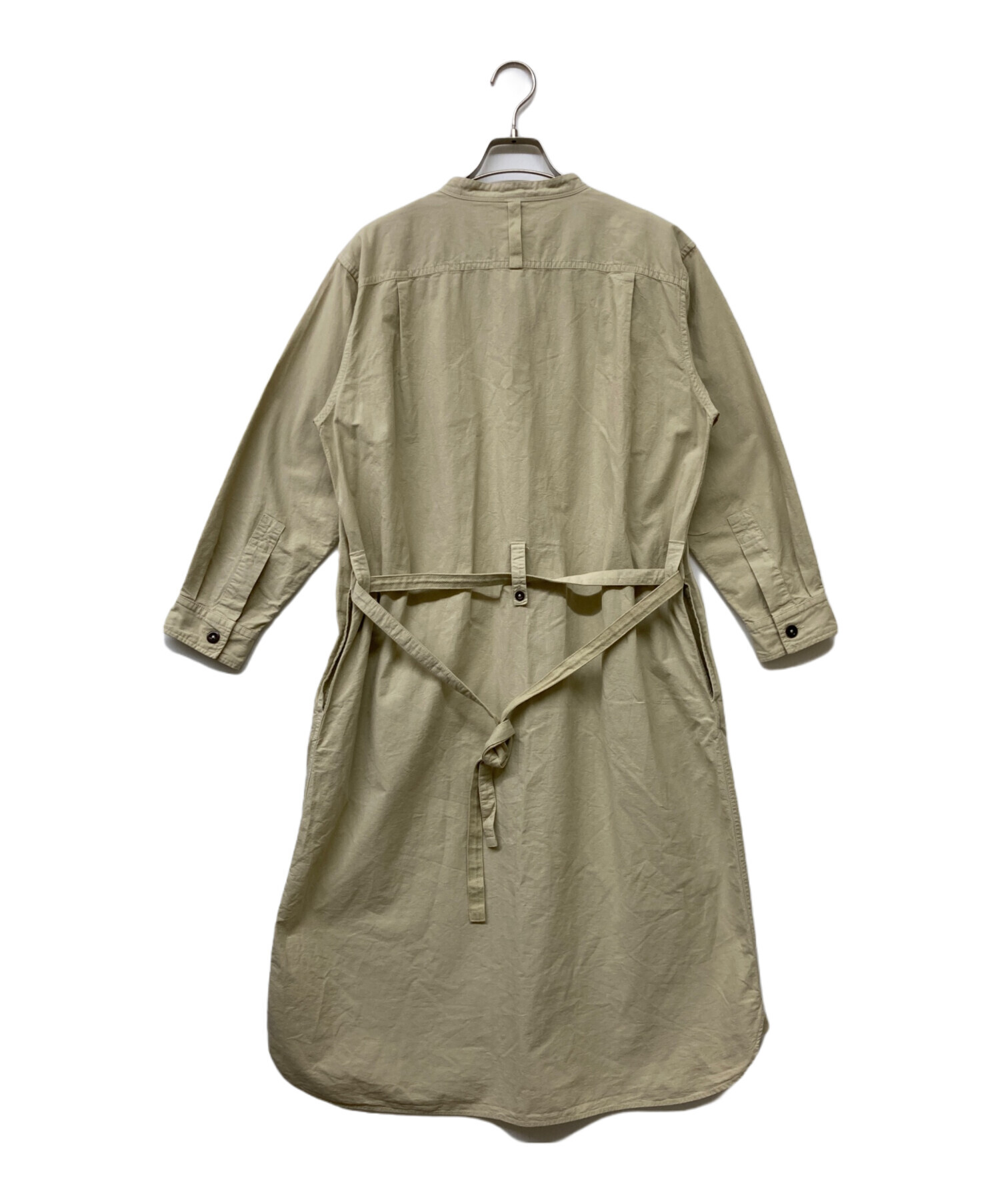 中古・古着通販】MHL (エムエイチエル) DENSE COTTON シャツワンピース