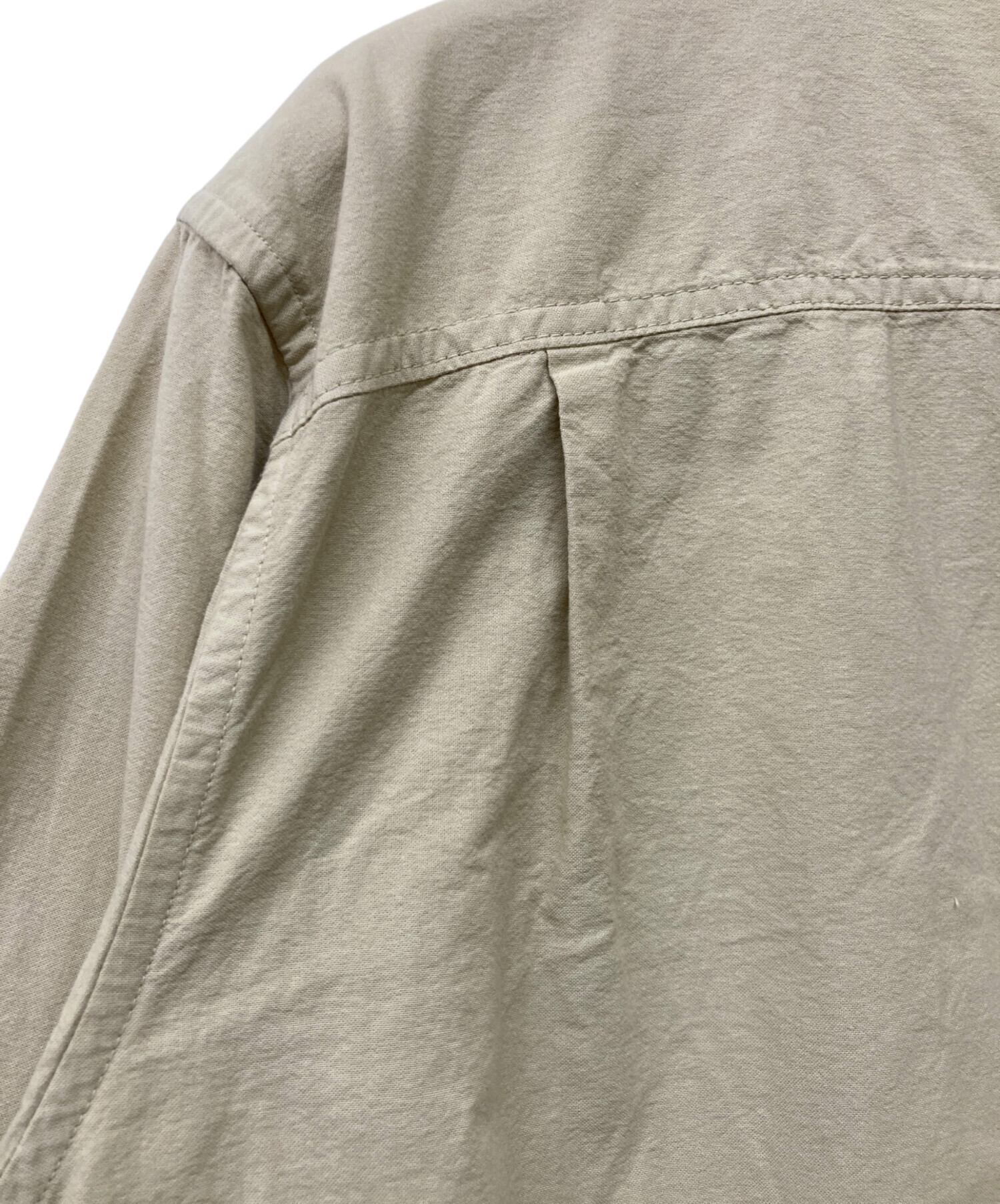 中古・古着通販】MHL (エムエイチエル) DENSE COTTON シャツワンピース 
