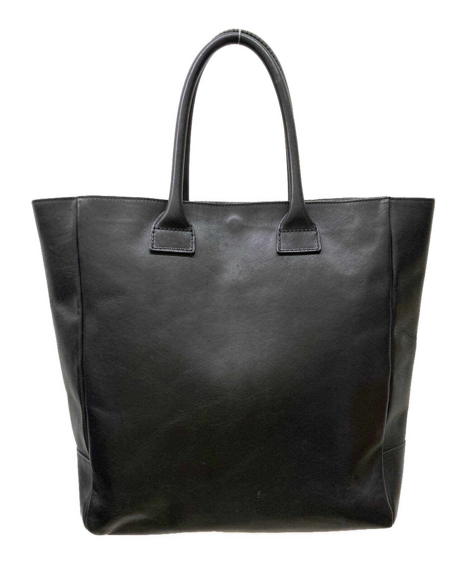 vintage NEIGHBORHOOD × PORTER レザートートバッグ 中古・古着通販】PORTER (ポーター) レザートートバッグ ブラック