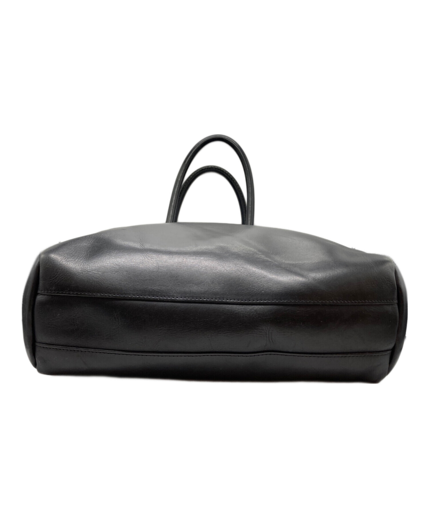 PORTER×NEIGHBORHOOD 中古古着トートバッグ 33×30×10 中古・古着通販】PORTER (ポーター) レザートートバッグ ブラック