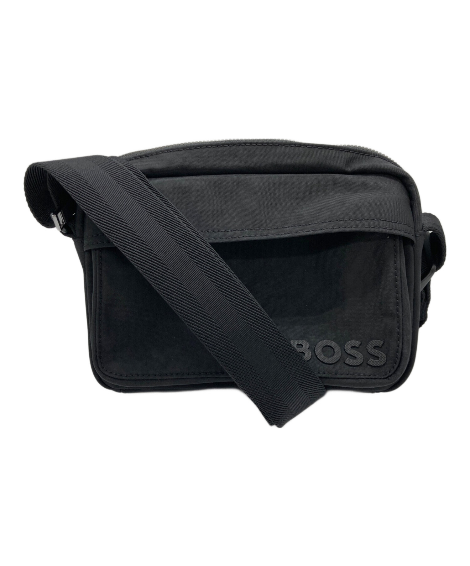 中古・古着通販】BOSS (ボス) ショルダーバッグ ブラック｜ブランド