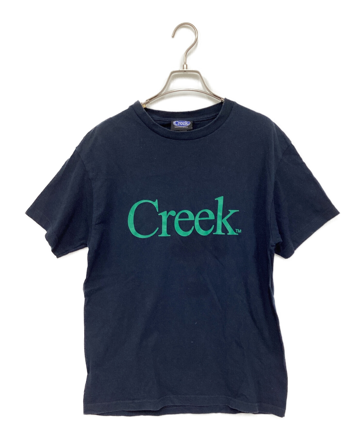 creek tシャツ　ネイビー 中古・古着通販】Creek (クリーク) 半袖Tシャツ ネイビー サイズ:M