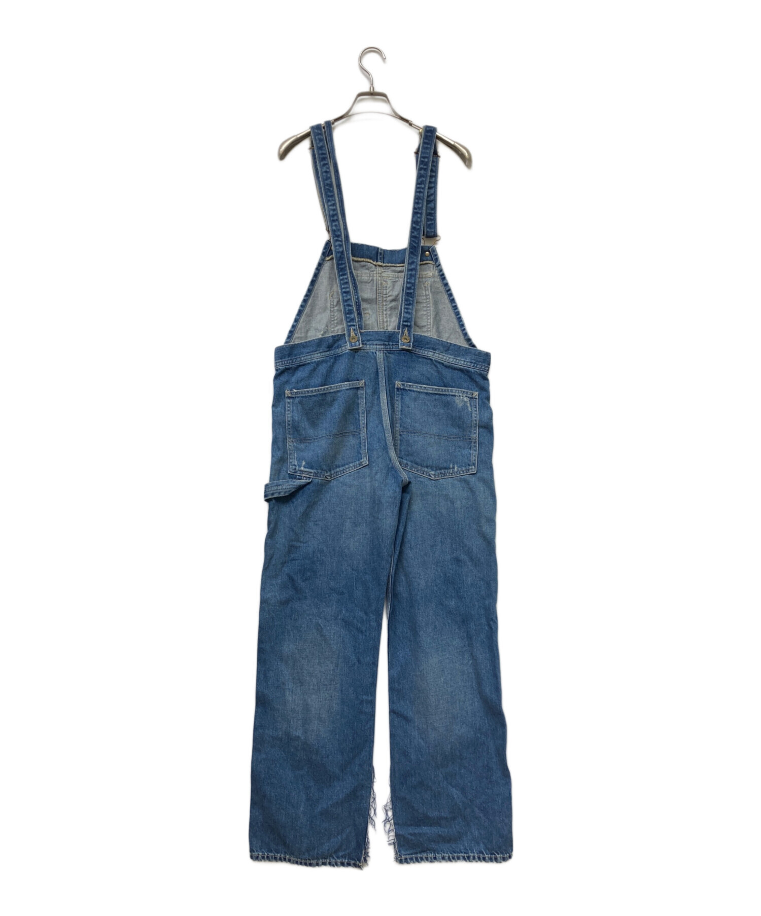 セール【美品】アパルトモン　デニムオーバーオール 34 中古・古着通販】L'Appartement (アパルトモン) ダメージ加工 デニム