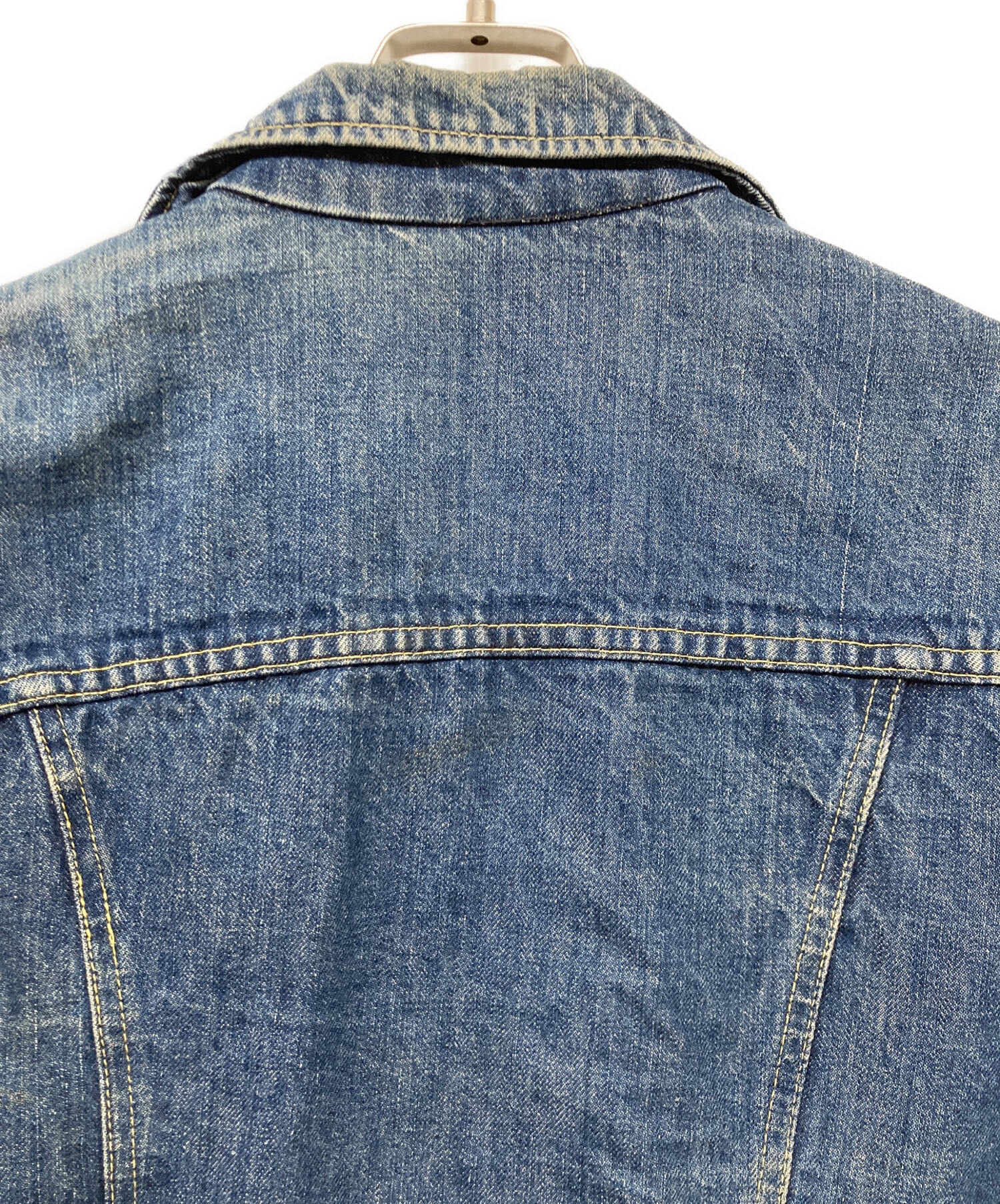 USA製 70s Lee リー デニム ブッシュジャケット カバーオール 中古・古着通販】LEE (リー) 70s USA製ヴィンテージブッシュデニム