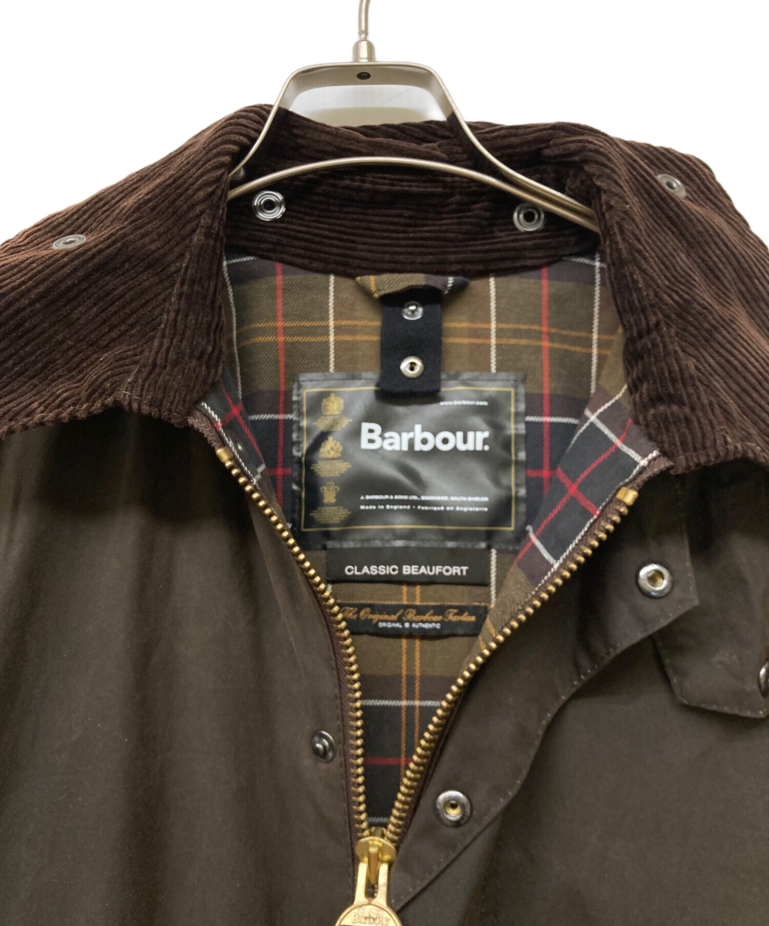 中古・古着通販】Barbour (バブアー) UK製 CLASSIC BEAUFORT オイルド