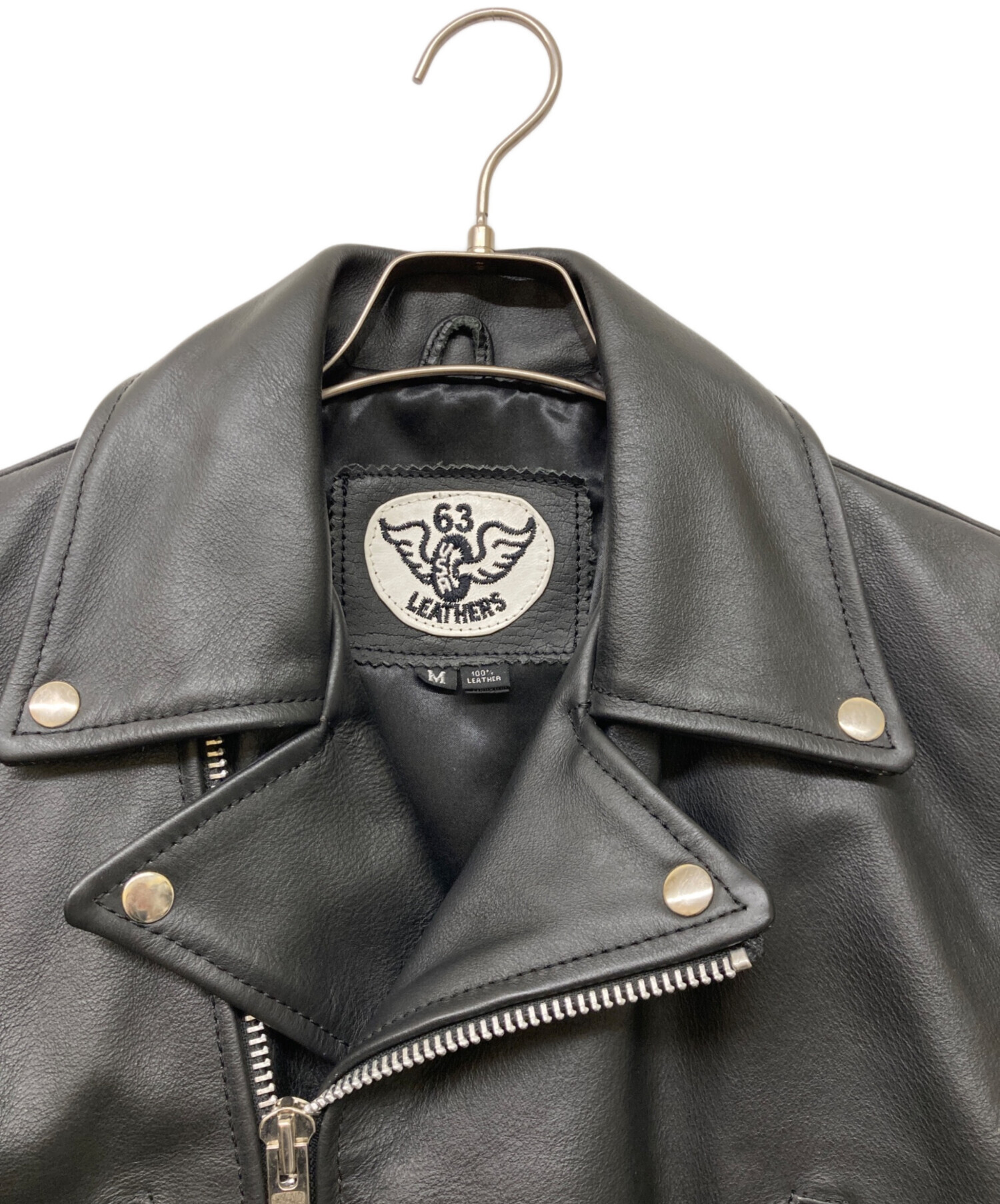 中古・古着通販】63 leathers (ロクサン レザーズ) レザーダブル