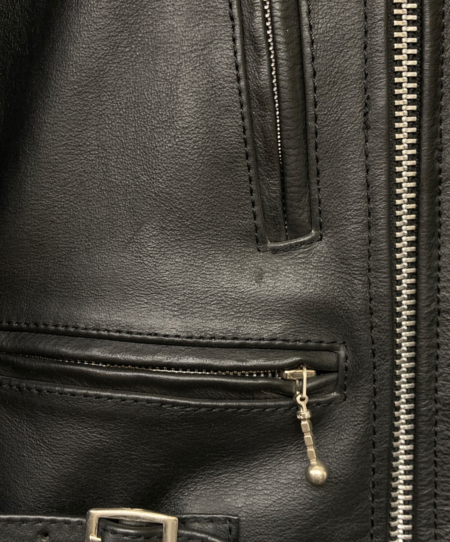 中古・古着通販】63 leathers (ロクサン レザーズ) レザーダブル