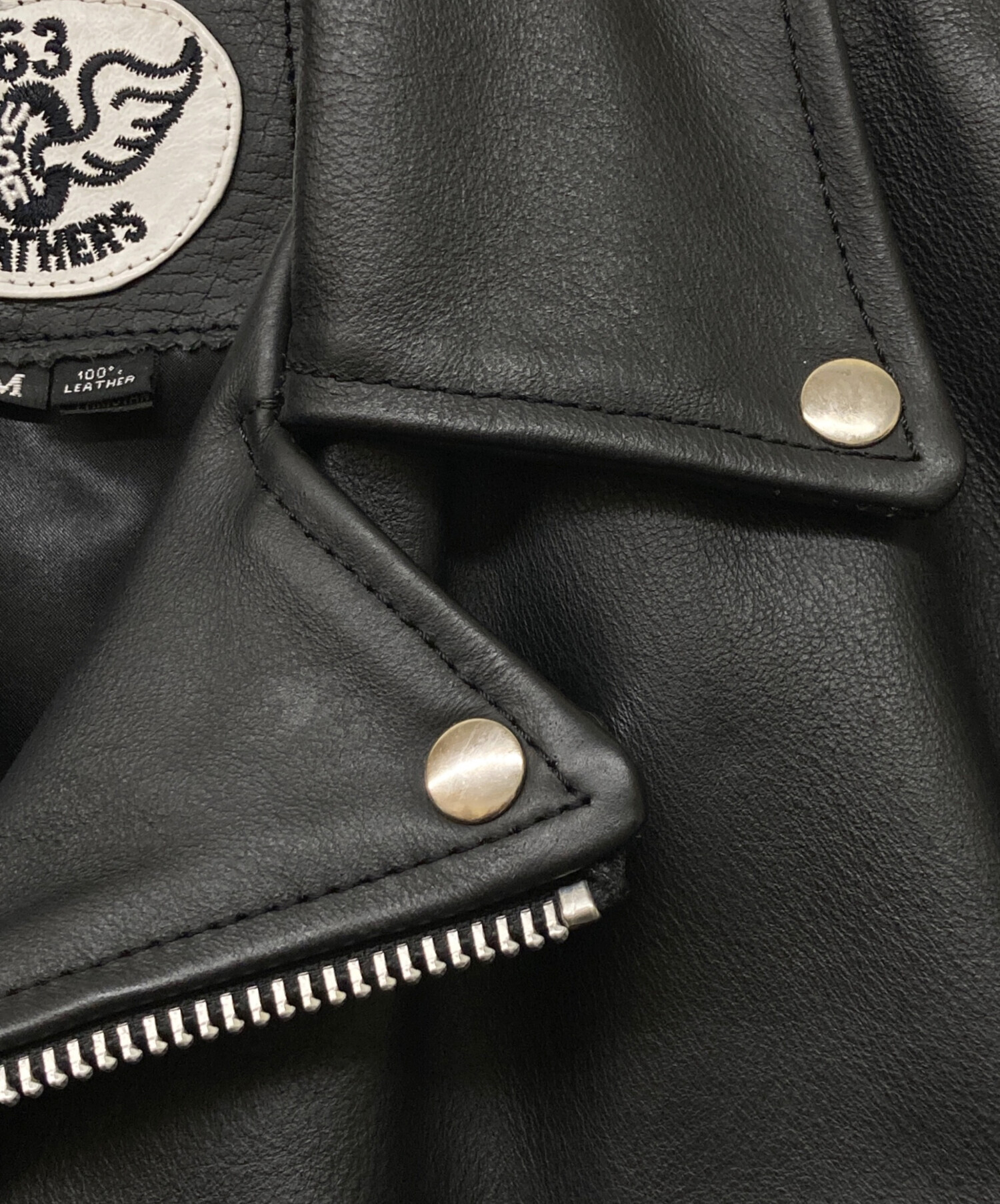 中古・古着通販】63 leathers (ロクサン レザーズ) レザーダブル