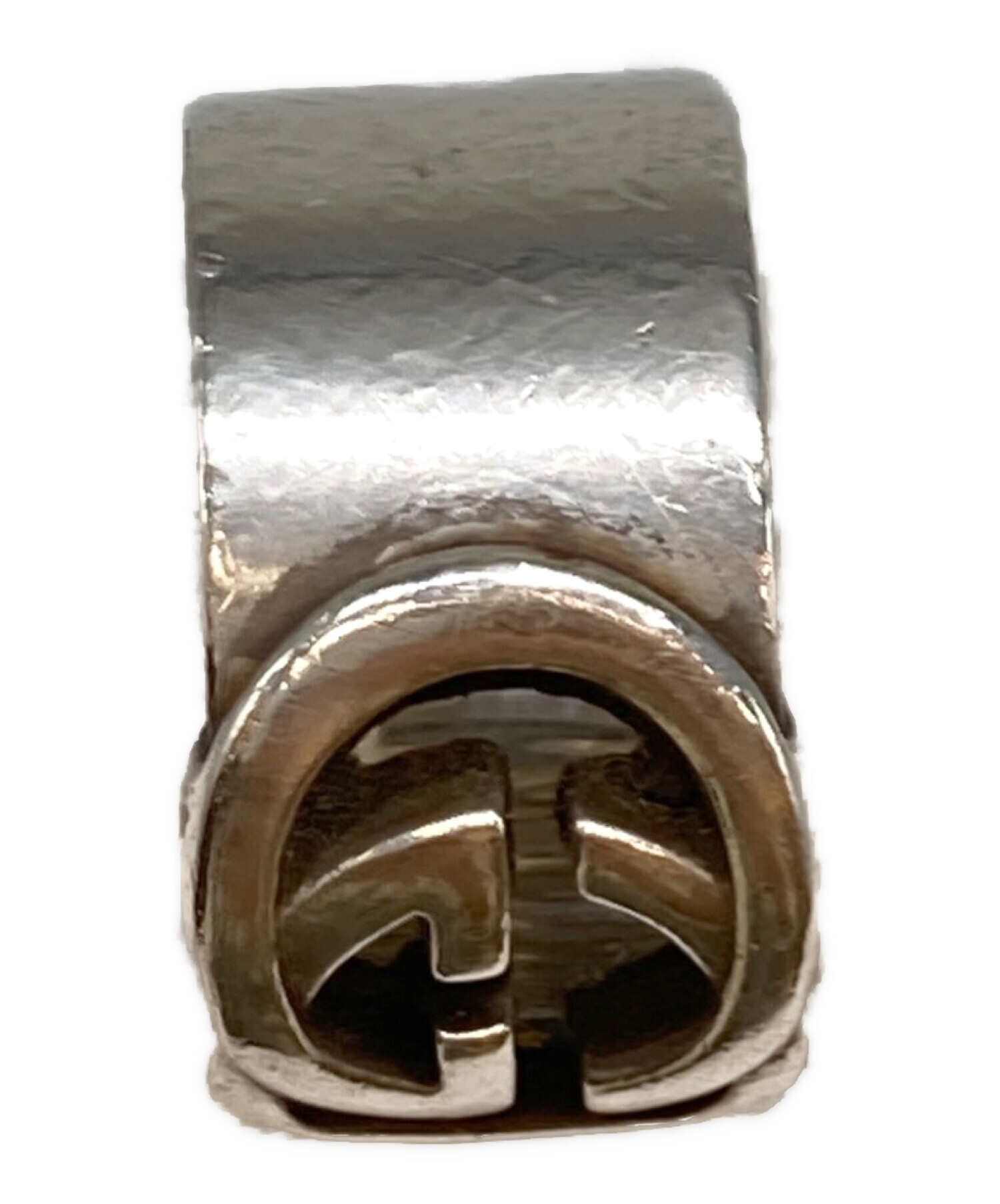 中古・古着通販】GUCCI (グッチ) インターロッキングGシルバーリング