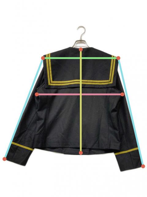 中古・古着通販】&ellecy (アンドエルシー) セーラーカラージャケット
