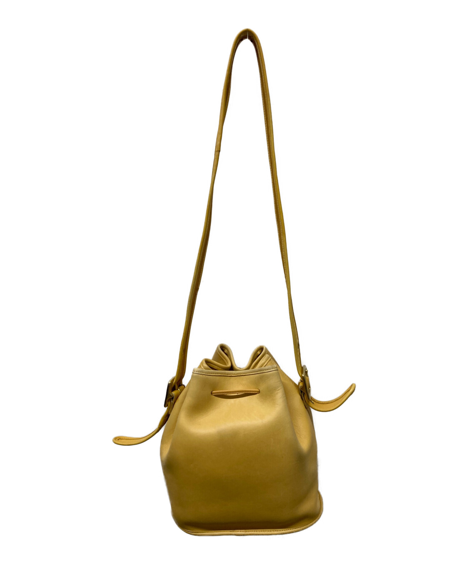 中古・古着通販】COACH (コーチ) 巾着ショルダーバッグ｜ブランド 