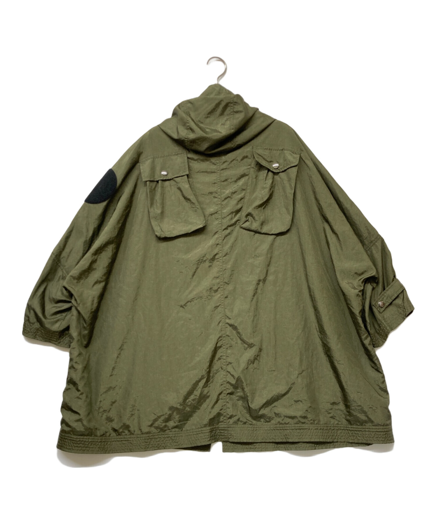中古・古着通販】DIESEL (ディーゼル) ナイロンフーデッドミリタリー