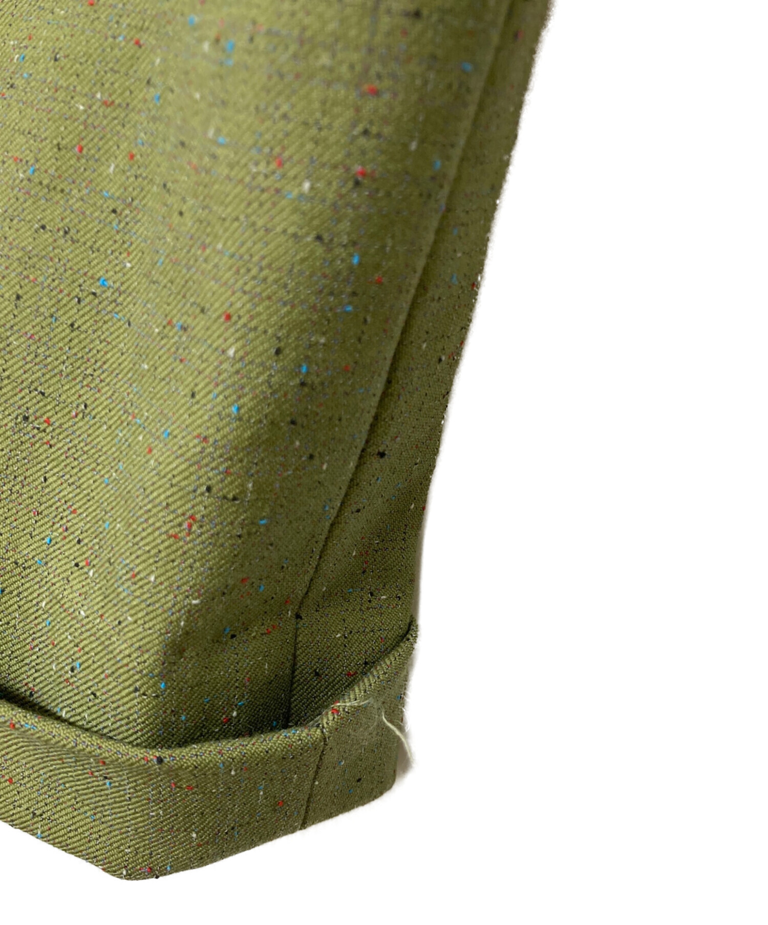 GUCCI グッチ スラックス パンツ 44R S〜M相当 中古・古着通販】GUCCI (グッチ) ネップスラックスパンツ オリーブ