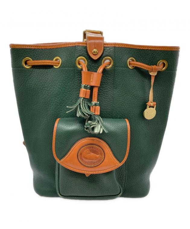 DOONEY&BOURKE ショルダーバッグ　グリーン　アヒル　ヴィンテージ 中古・古着通販】DOONEY&BOURKE (ドゥーニーアンドバーク) USA製アヒル
