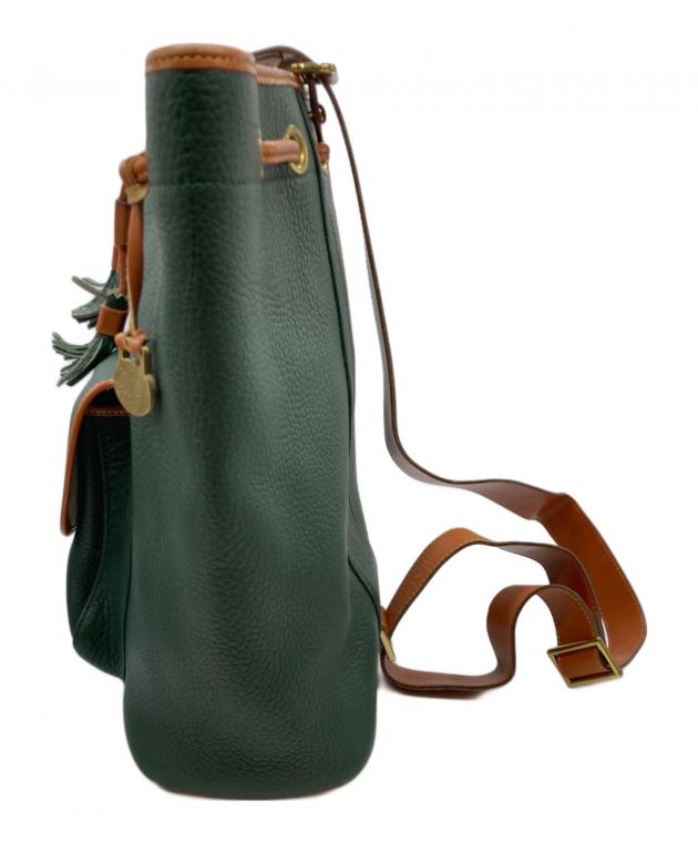 DOONEY&BOURKE ショルダーバッグ　グリーン　アヒル　ヴィンテージ 中古・古着通販】DOONEY&BOURKE (ドゥーニーアンドバーク) USA製アヒル