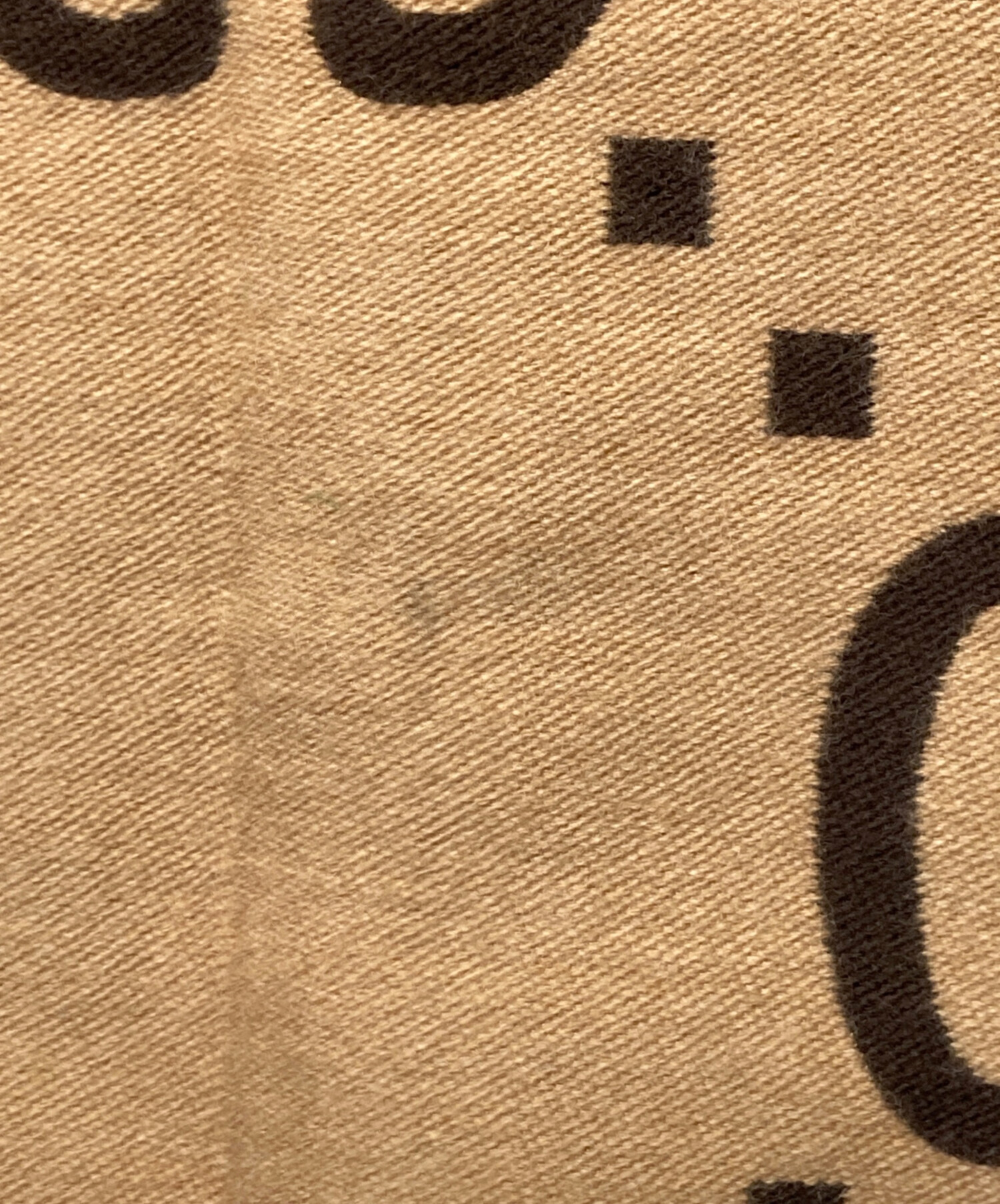 中古・古着通販】GUCCI (グッチ) GGジャガードウールシルクスカーフ