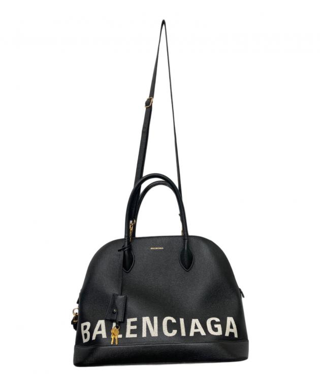 中古・古着通販】BALENCIAGA (バレンシアガ) ハンドバッグ ブラック