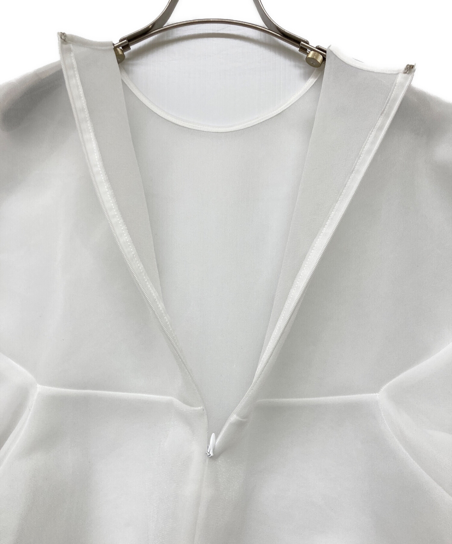 中古・古着通販】LIten (リテン) sheer sculpture tops(シアー