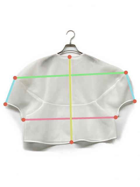中古・古着通販】LIten (リテン) sheer sculpture tops(シアー