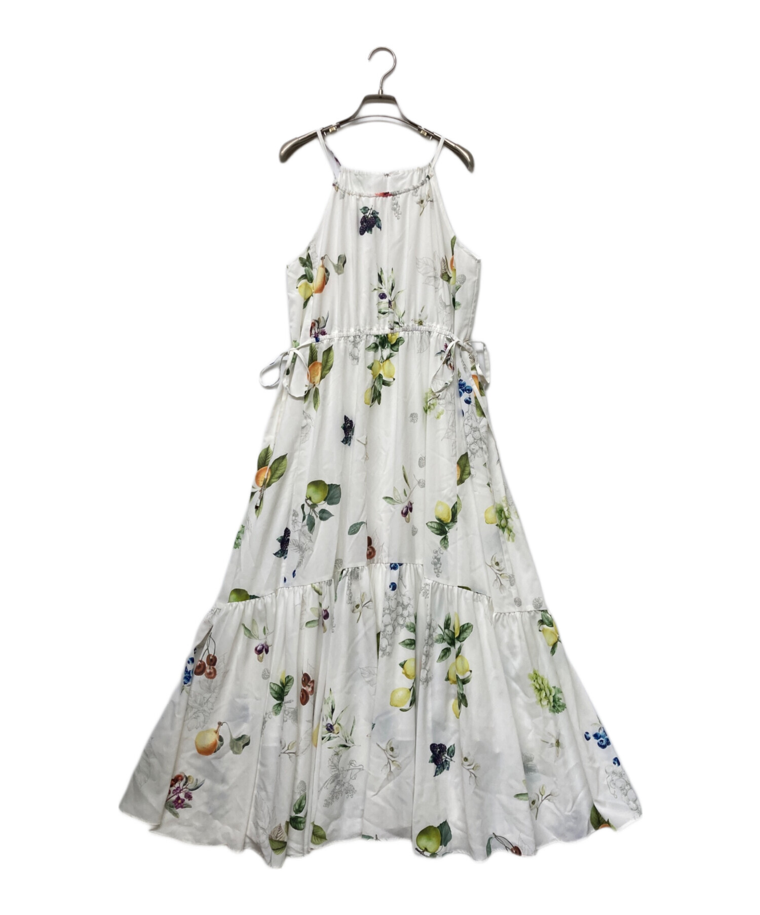 新品タグ付き/FRAY I.D/2026SS/フルーツ柄　ワンピース 中古・古着通販】FRAY ID (フレイ アイディー) 26SS フルーツプリント