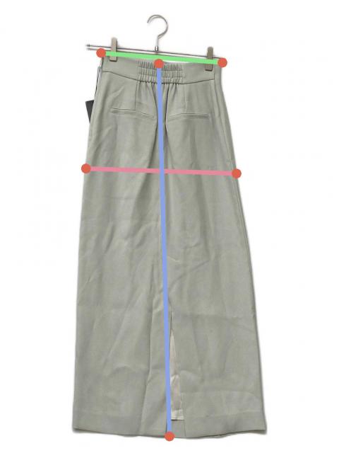 中古・古着通販】anuans (アニュアンス) 25SS ダブルサテンナロー