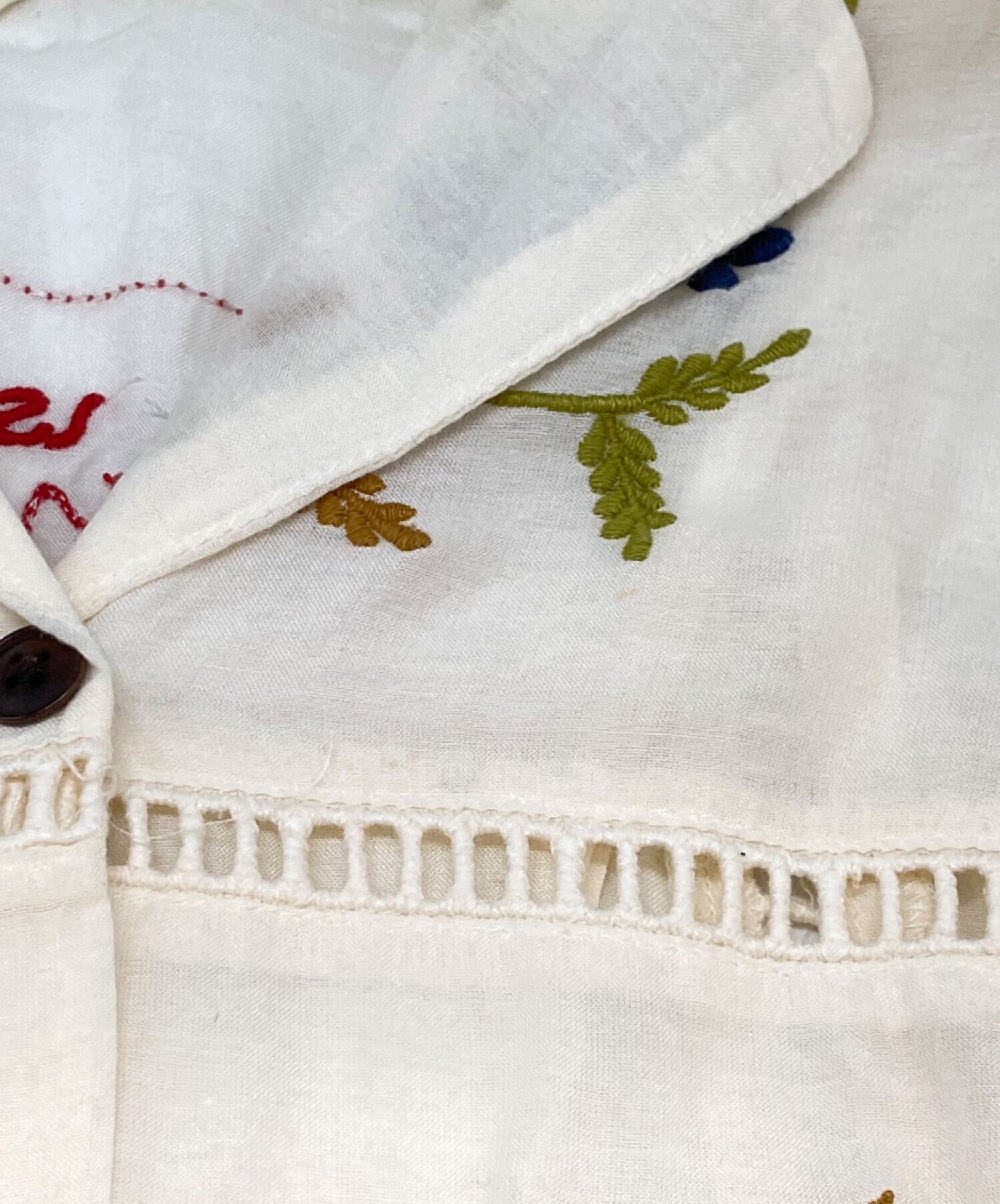 中古・古着通販】TODAYFUL (トゥデイフル) 25SS Embroidery Patchwork